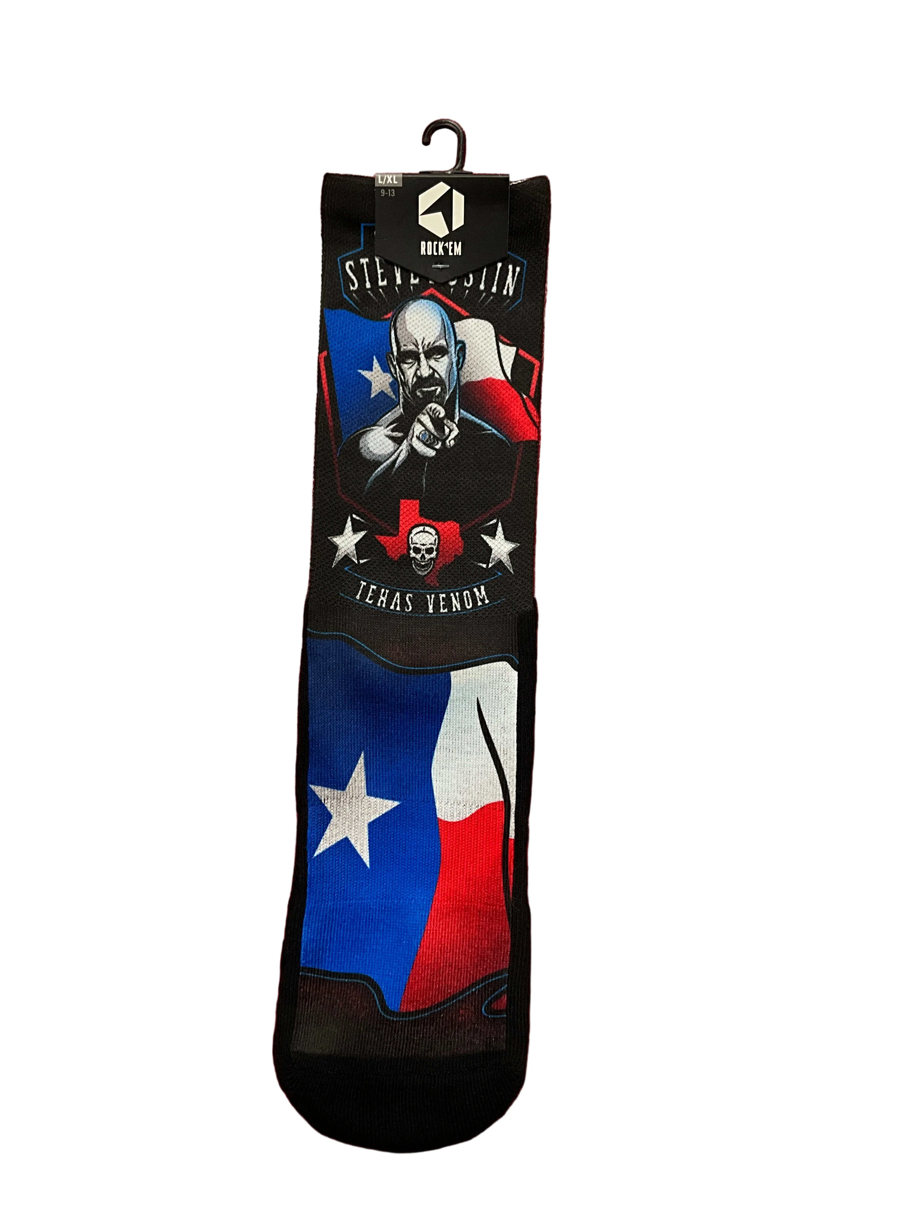 Adult Stone Cold Texas Venom Socks - Image 2