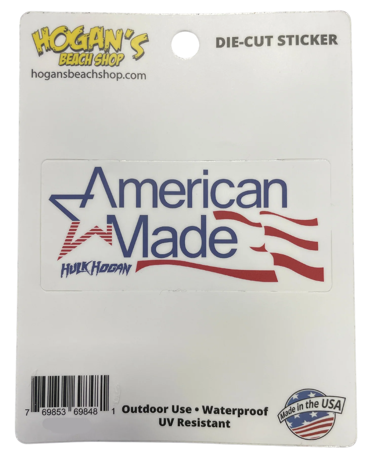 American Made Die-Cut Sticker