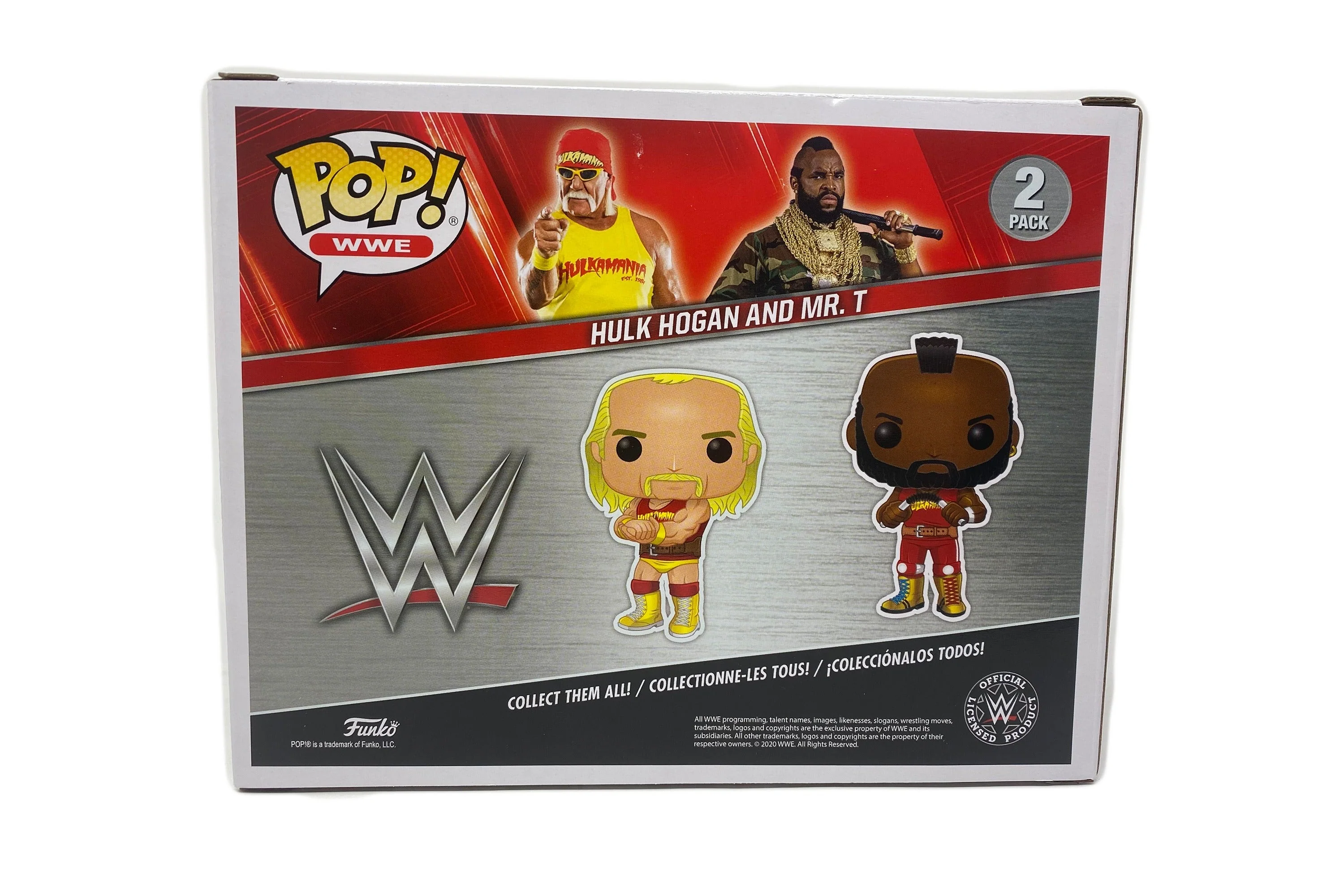 Signed Hulk Hogan & Mr. T Hulkamania “Amazon Exclusive" (51720) Funko Pop! 2 pack - Image 4