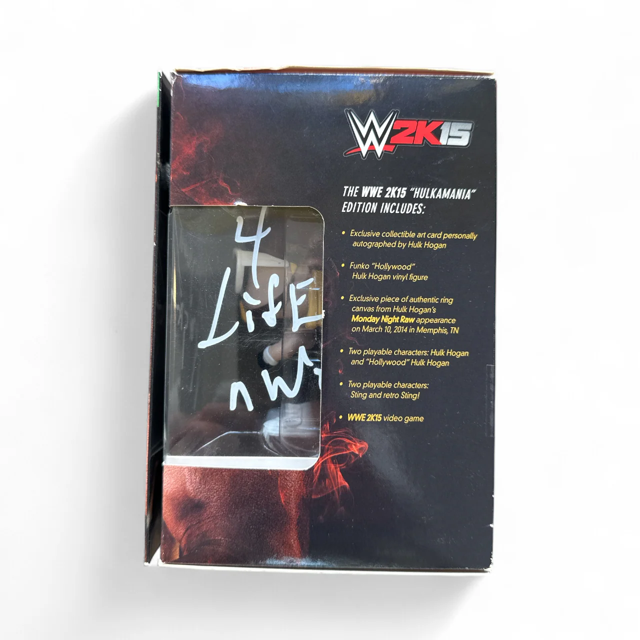 Autographed NWO Hulk Hogan Funko Pop! Xbox One Edition - Image 2