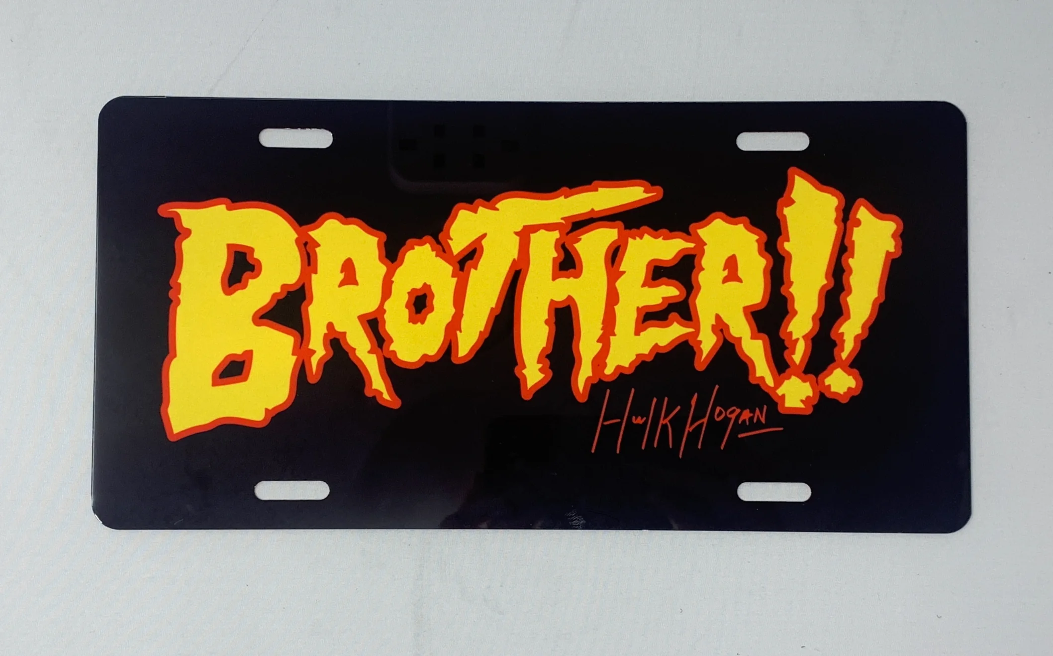 Black Brother License Plate - Image 2