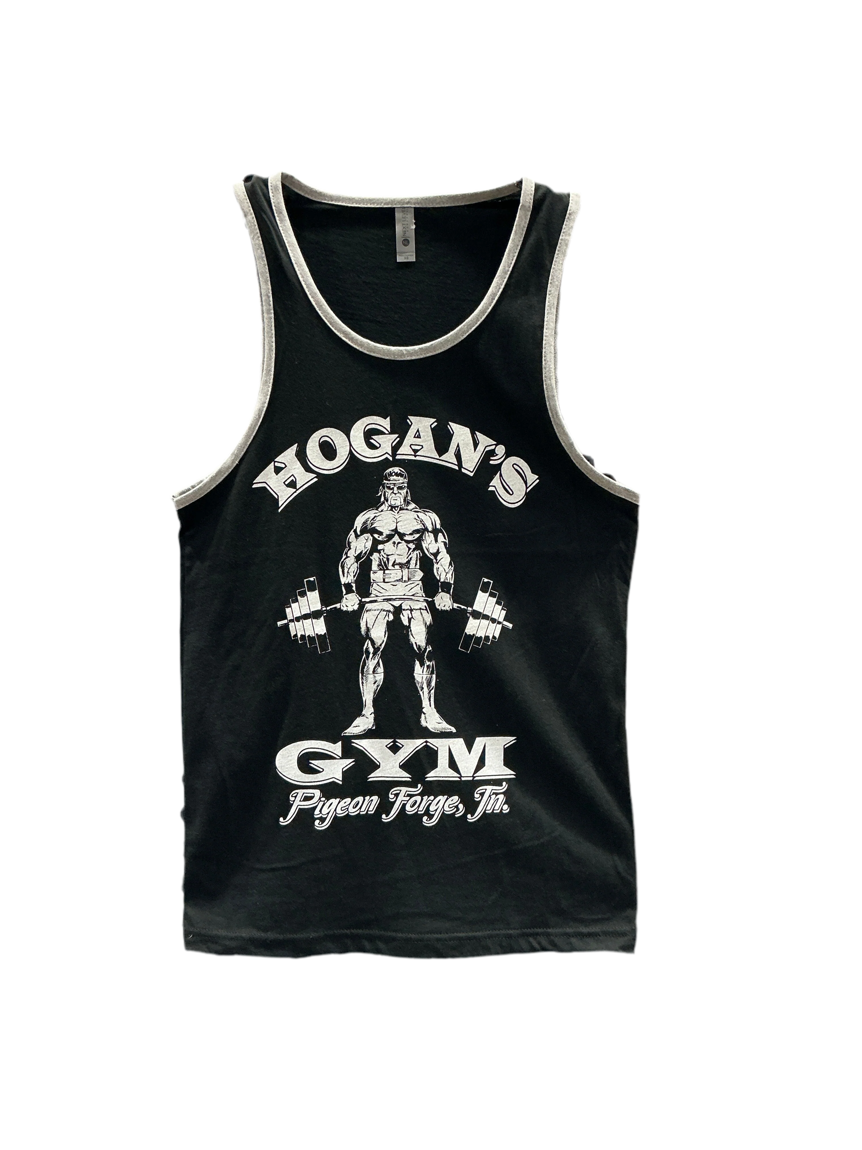 Mens Black Hogans Gym Tank Top - Image 4