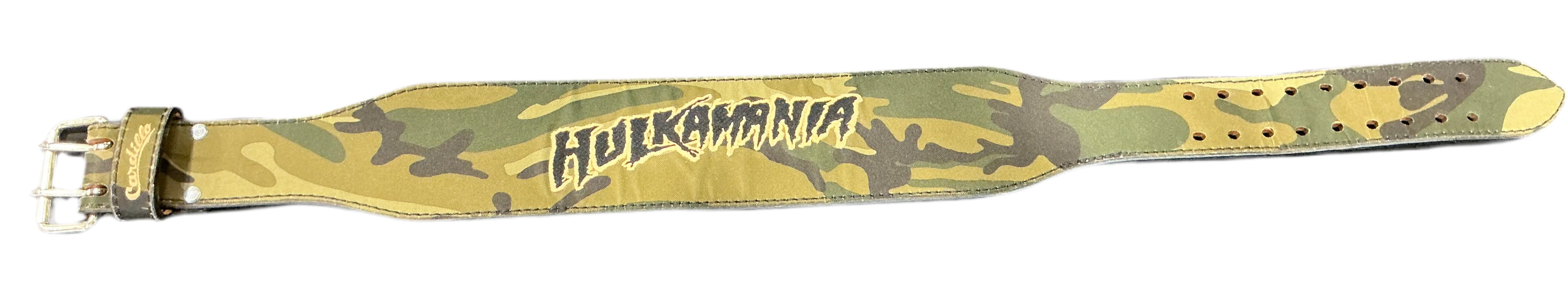 Camo Hulkamania Black/Beige Outline Cardillo Weight Belt