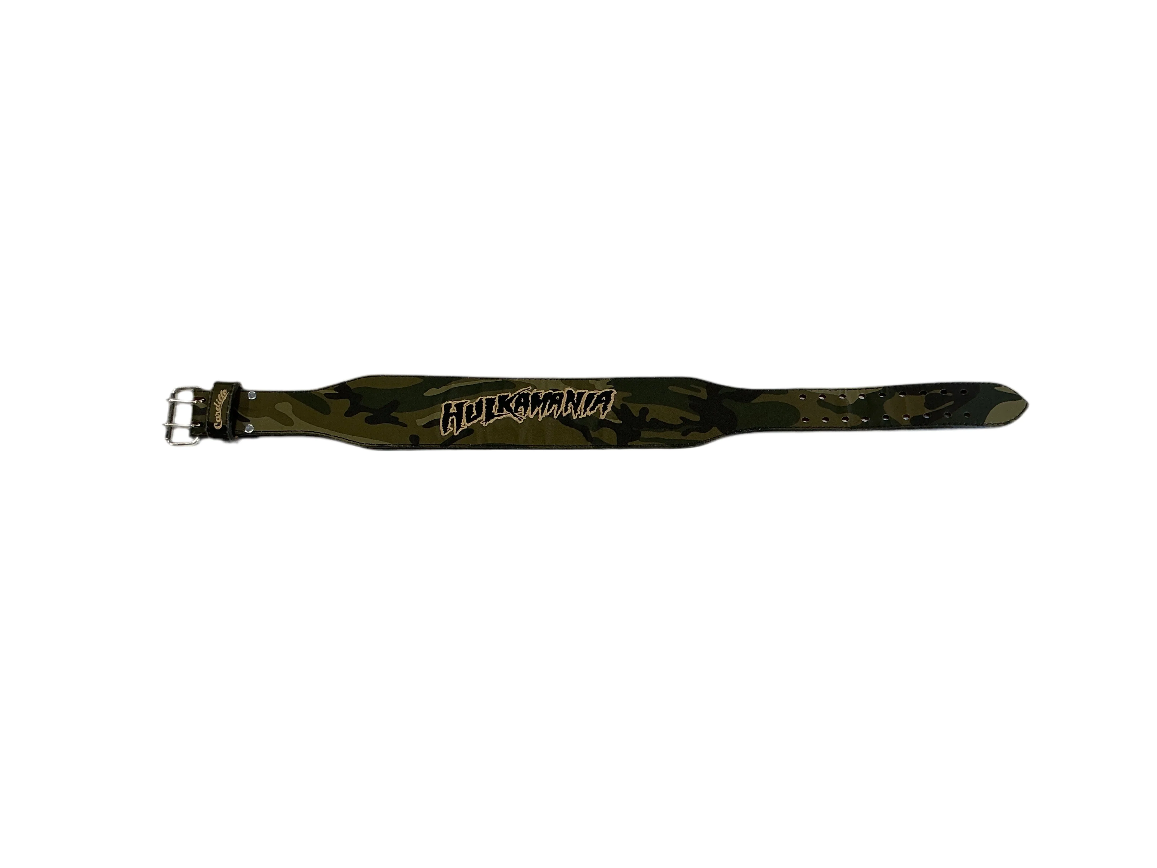 Camo Hulkamania Black/Beige Outline Cardillo Weight Belt - Image 2