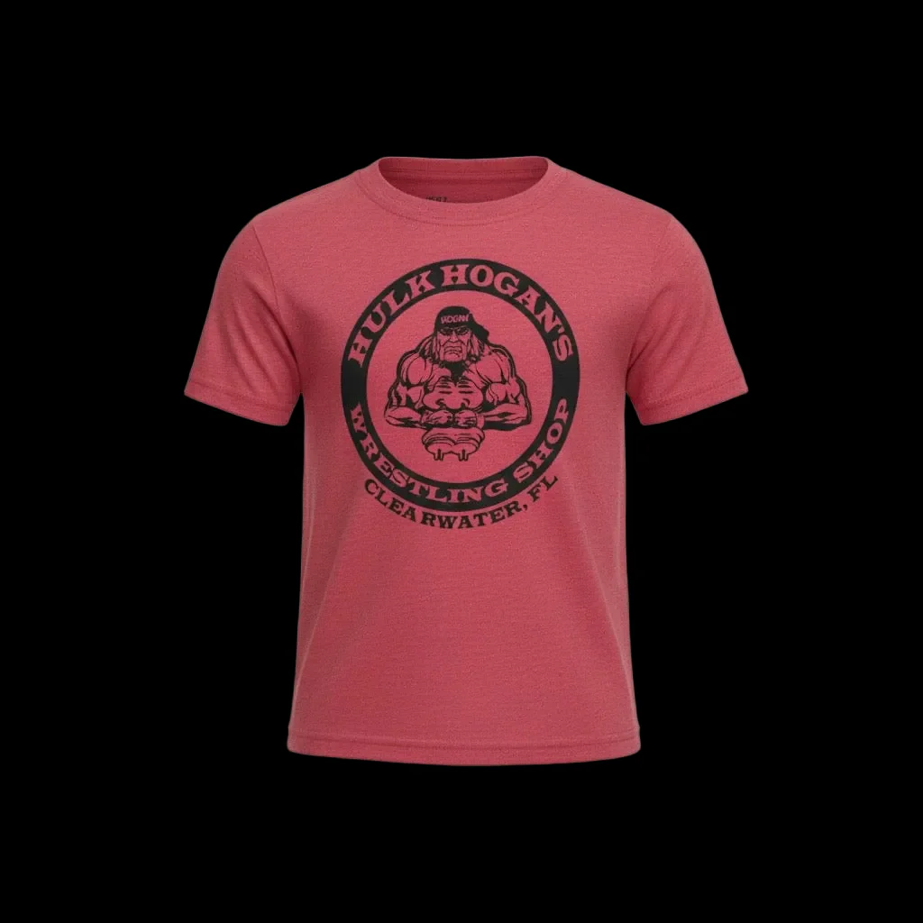 Red HBS Circle Crab Youth T-Shirt - Image 2