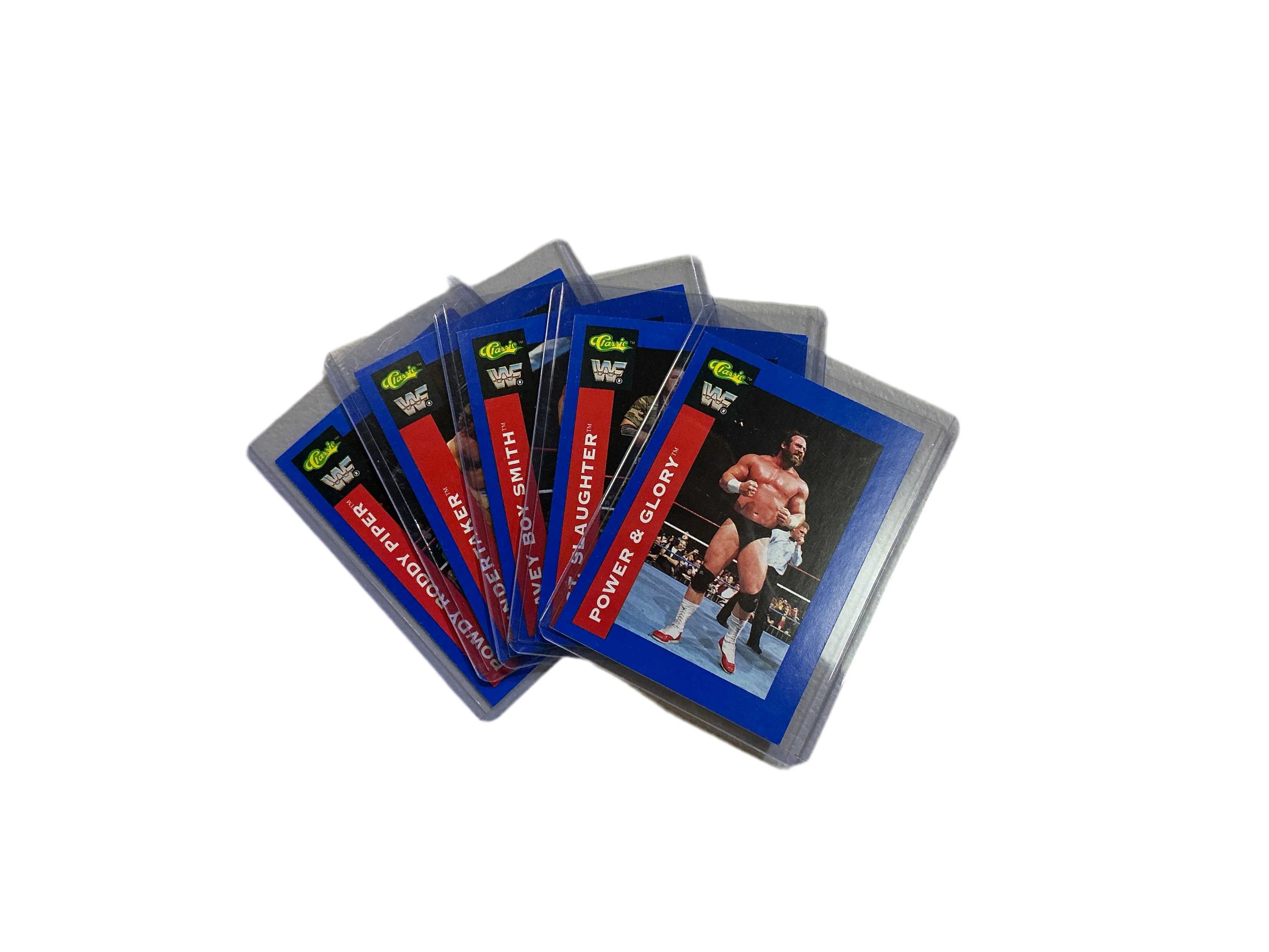 Classic Numbered Retro Trading Cards