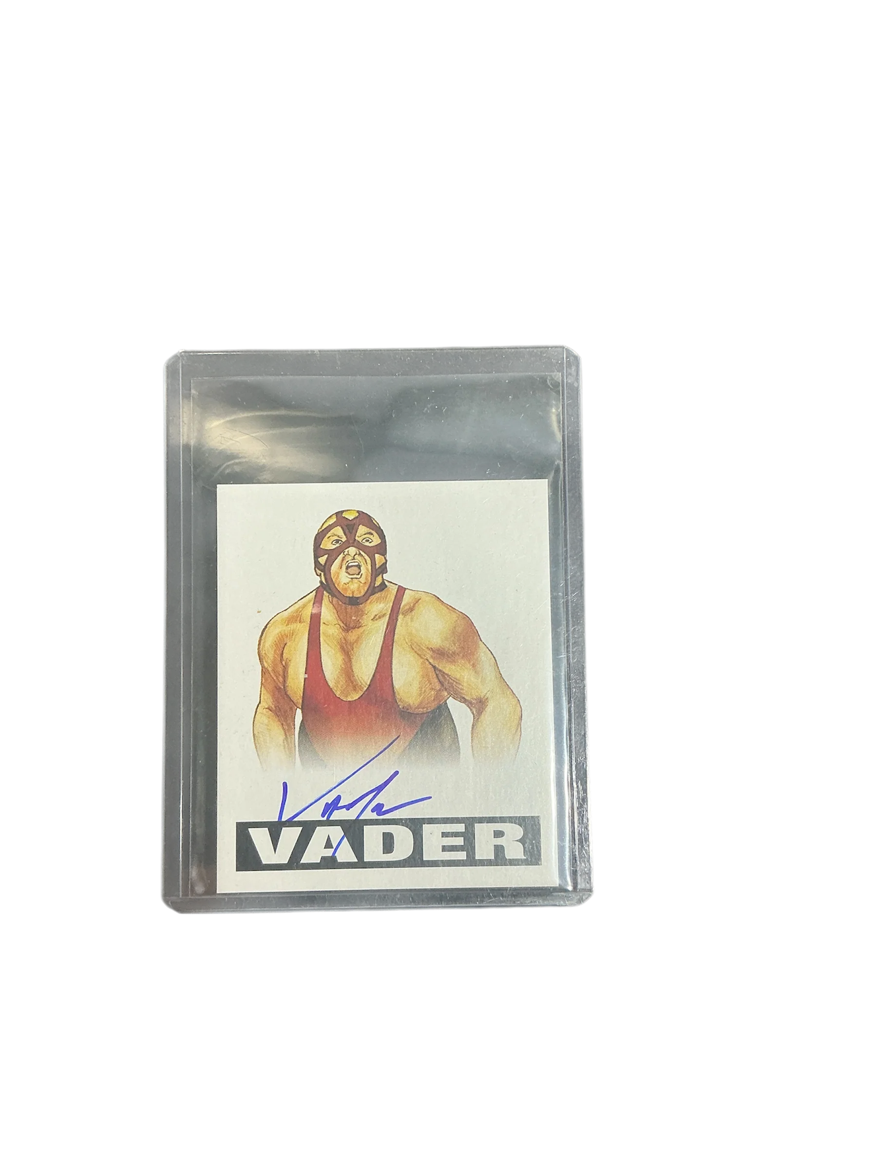 Consignment CM - Leaf Originals Wrestling 2012 5 Autographed Cards - Image 2