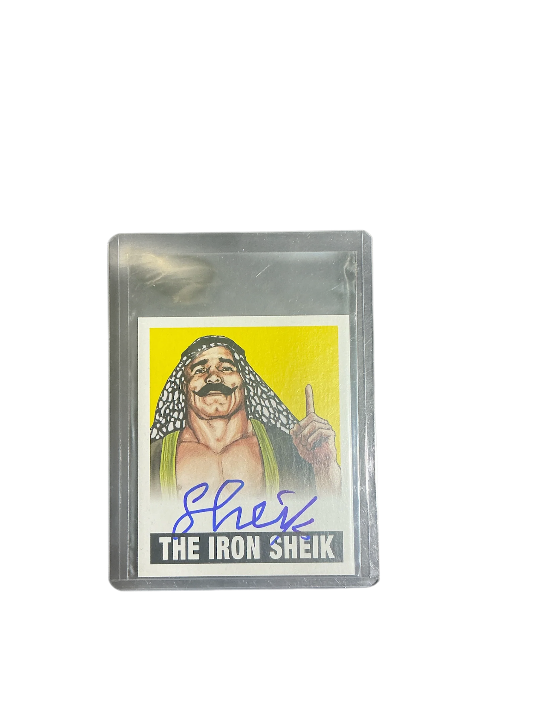 Consignment CM - Leaf Originals Wrestling 2012 5 Autographed Cards - Image 3