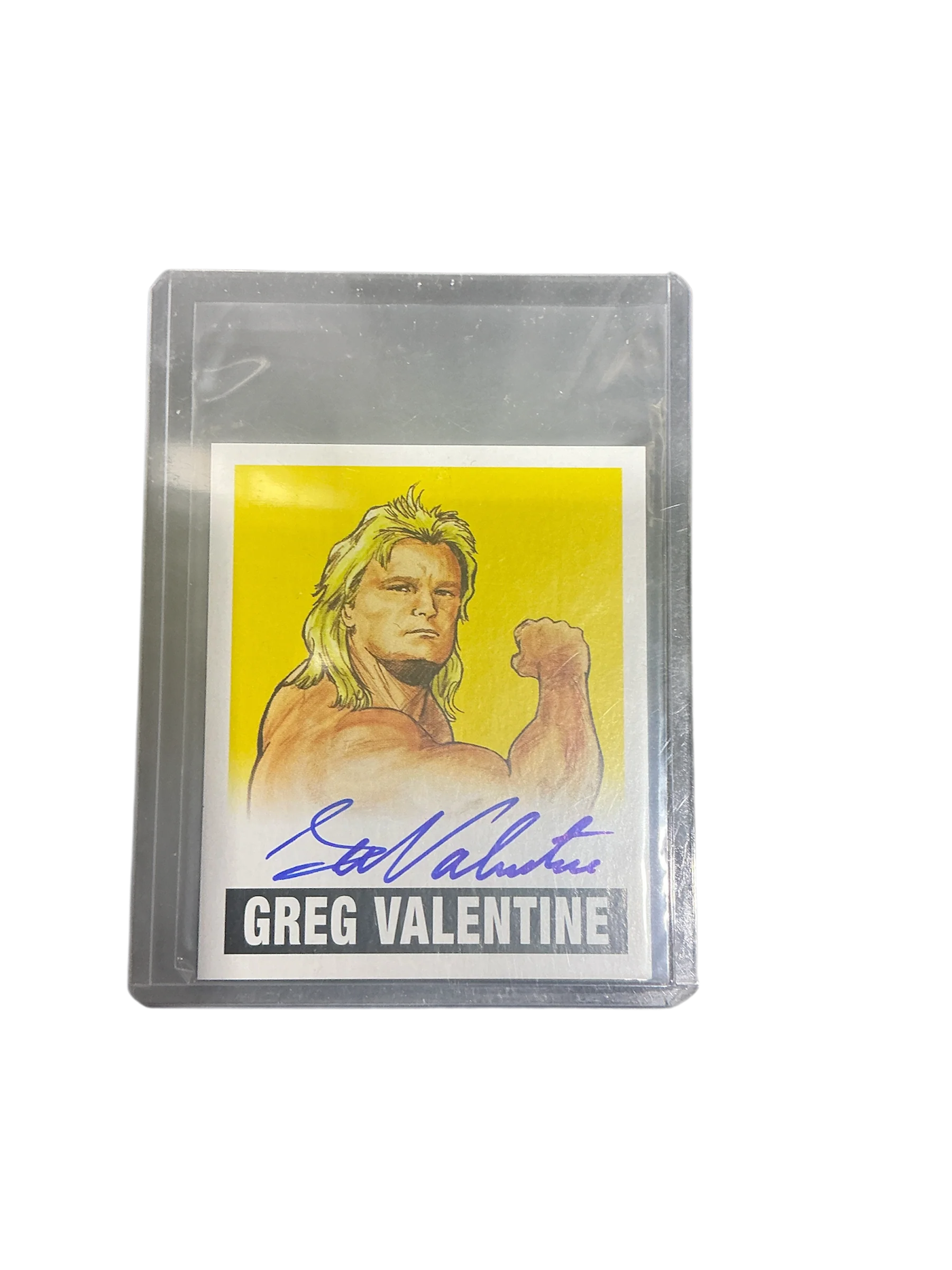 Consignment CM - Leaf Originals Wrestling 2012 5 Autographed Cards - Image 4