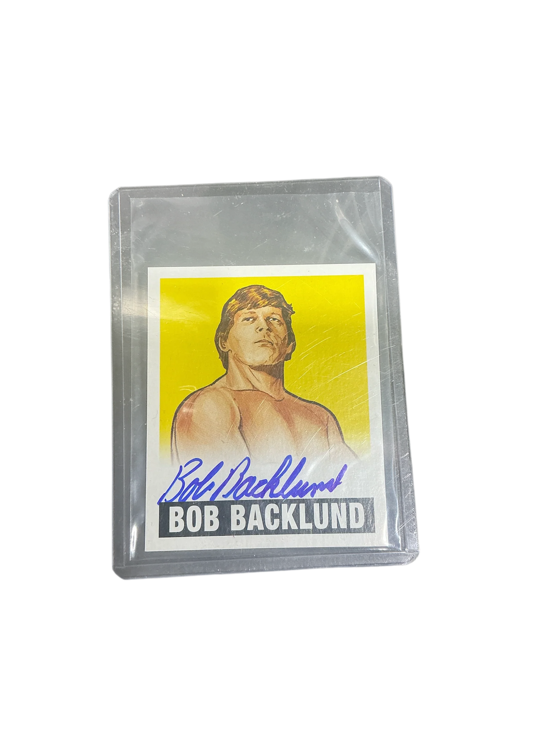Consignment CM - Leaf Originals Wrestling 2012 5 Autographed Cards - Image 5