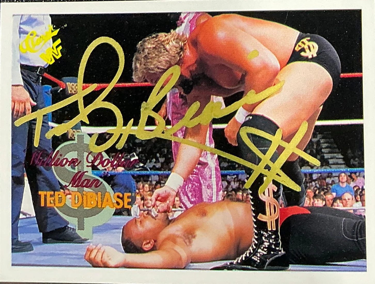 Consignment SR - Signed Ted DiBiase Classic WWF #109
