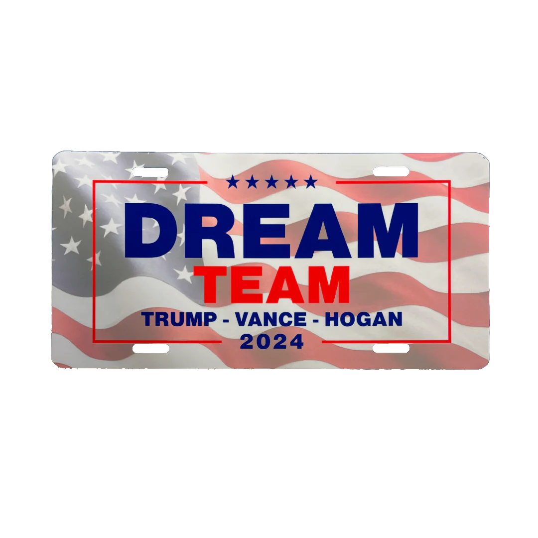 Dream Team License Plate