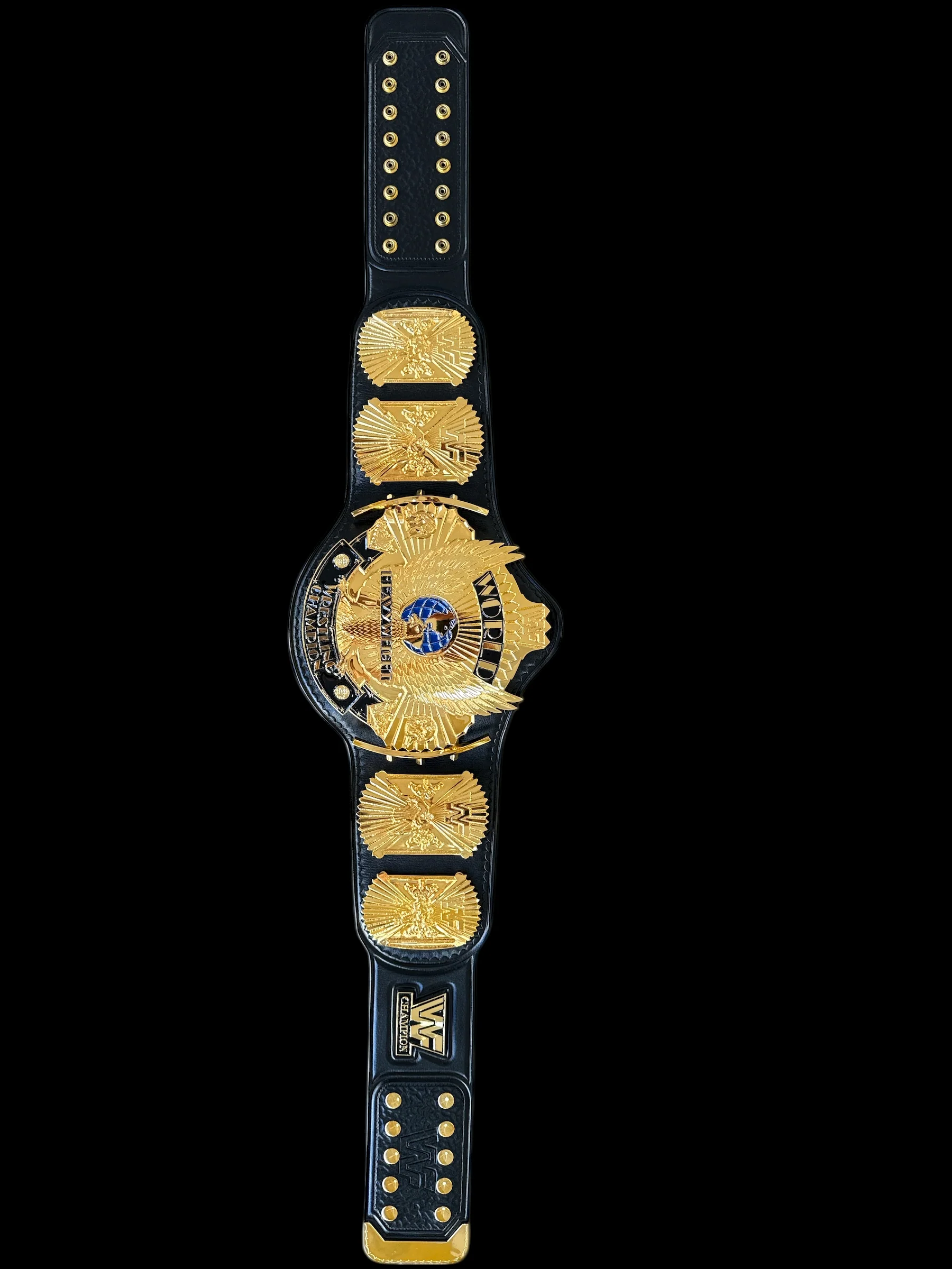 SD Winged Eagle 24kt Gold Replica Title Belt - Image 2
