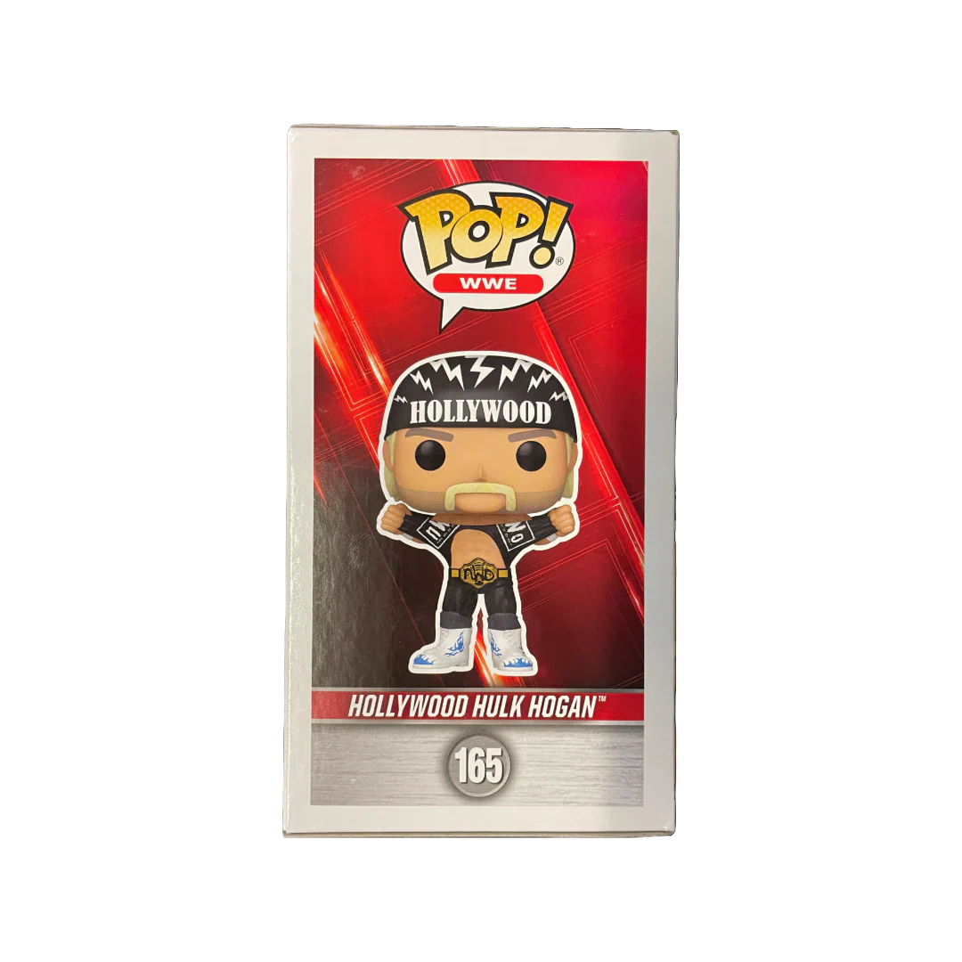 Signed nWo "Hollywood" Hulk Hogan Funko Pop! #165 - Image 3