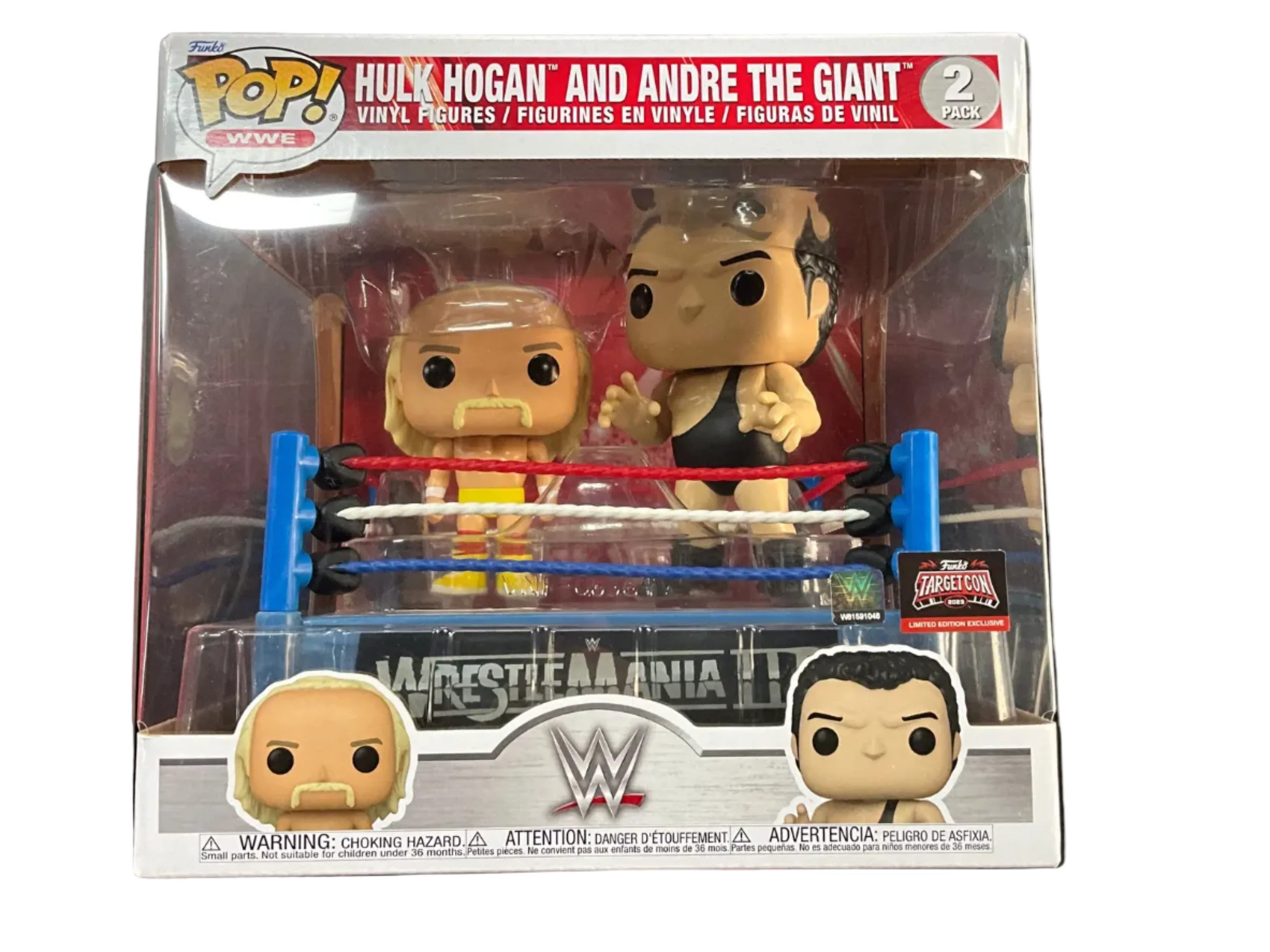 Hulk Hogan And Andre The Giant 2 Pack