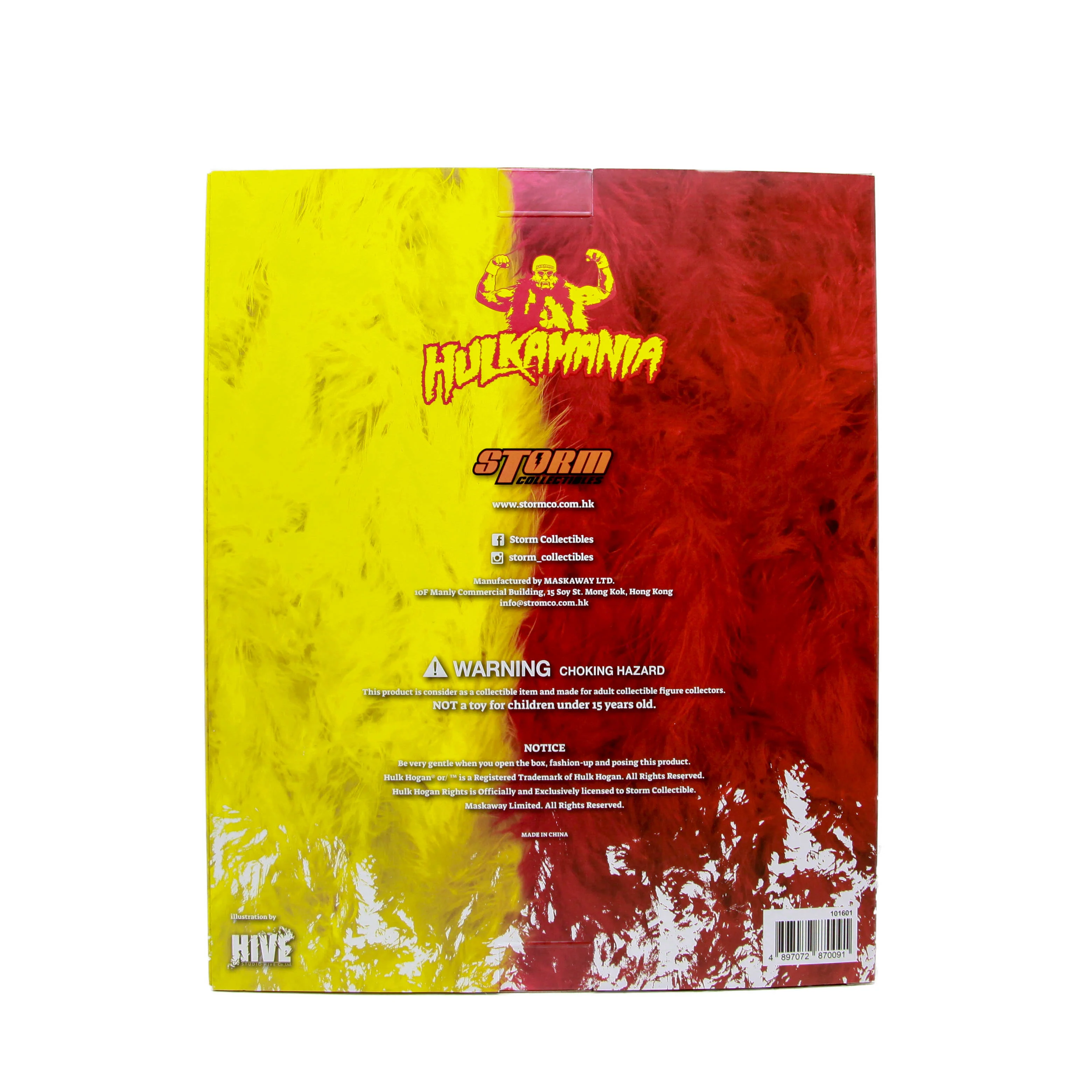 Signed 2018 1:6 Scale Hulk Hogan Storm Figure - Image 3