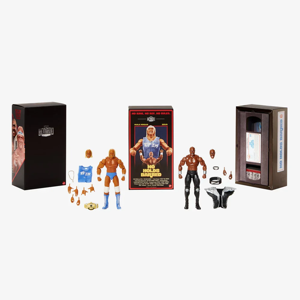 Hulk Hogan vs Zeus No Holds Barred UNSIGNED Figure - Image 6