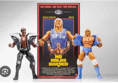Hulk Hogan vs Zeus No Holds Barred UNSIGNED Figure - Image 7