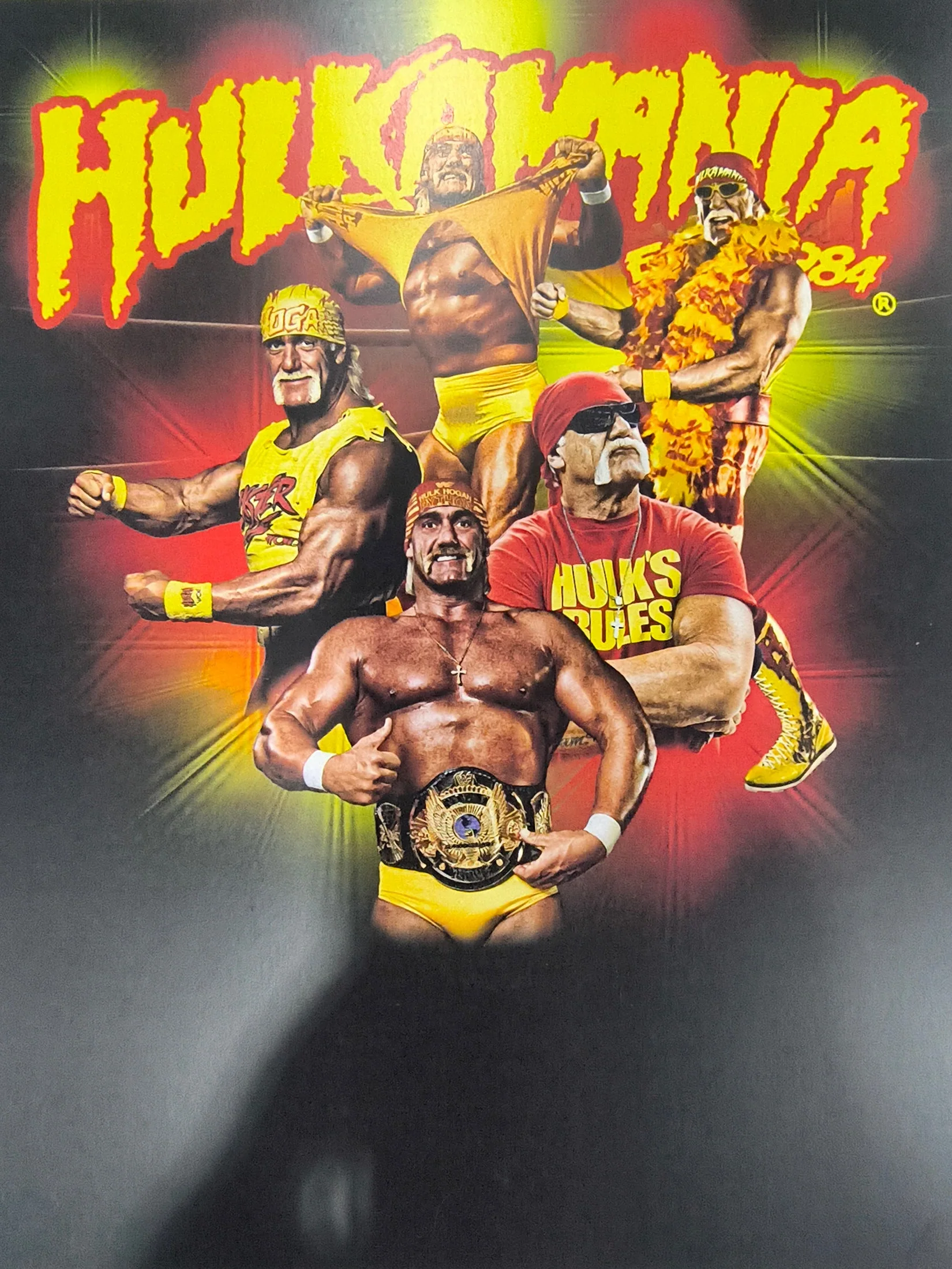 Hulkamania Multi Pic Unsigned 8x10 Photo - Image 2