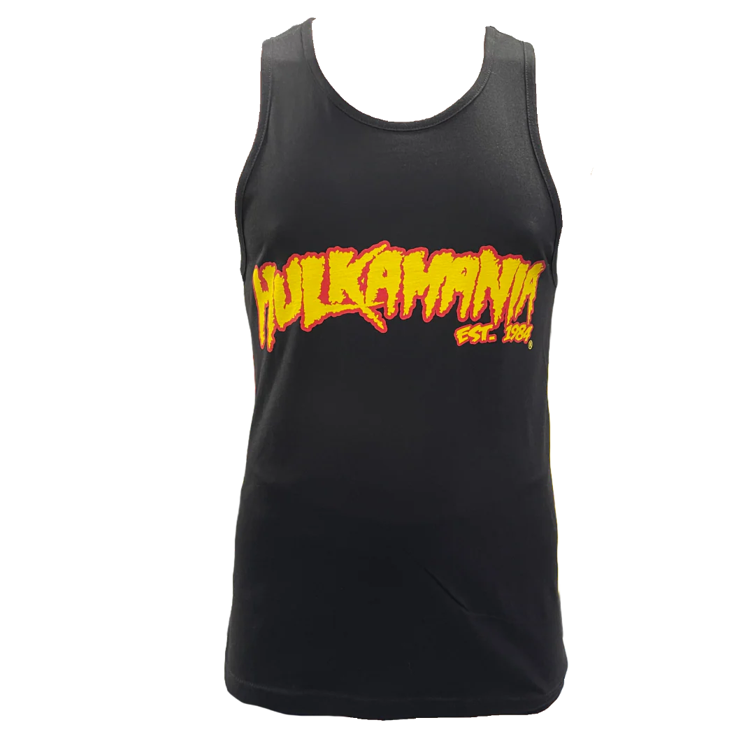 Mens Hulkamania Runnin Wild Tank Top