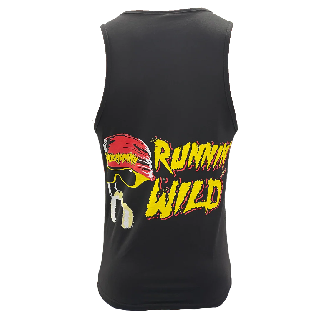 Mens Hulkamania Runnin Wild Tank Top - Image 2