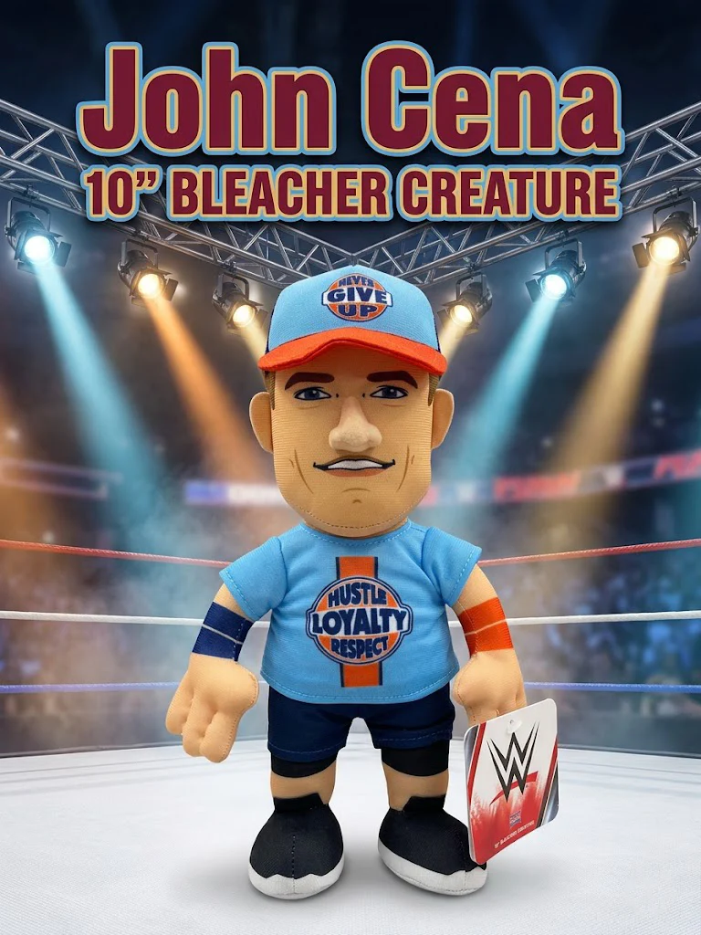 WWE John Cena Loyalty 10” Plush Figure