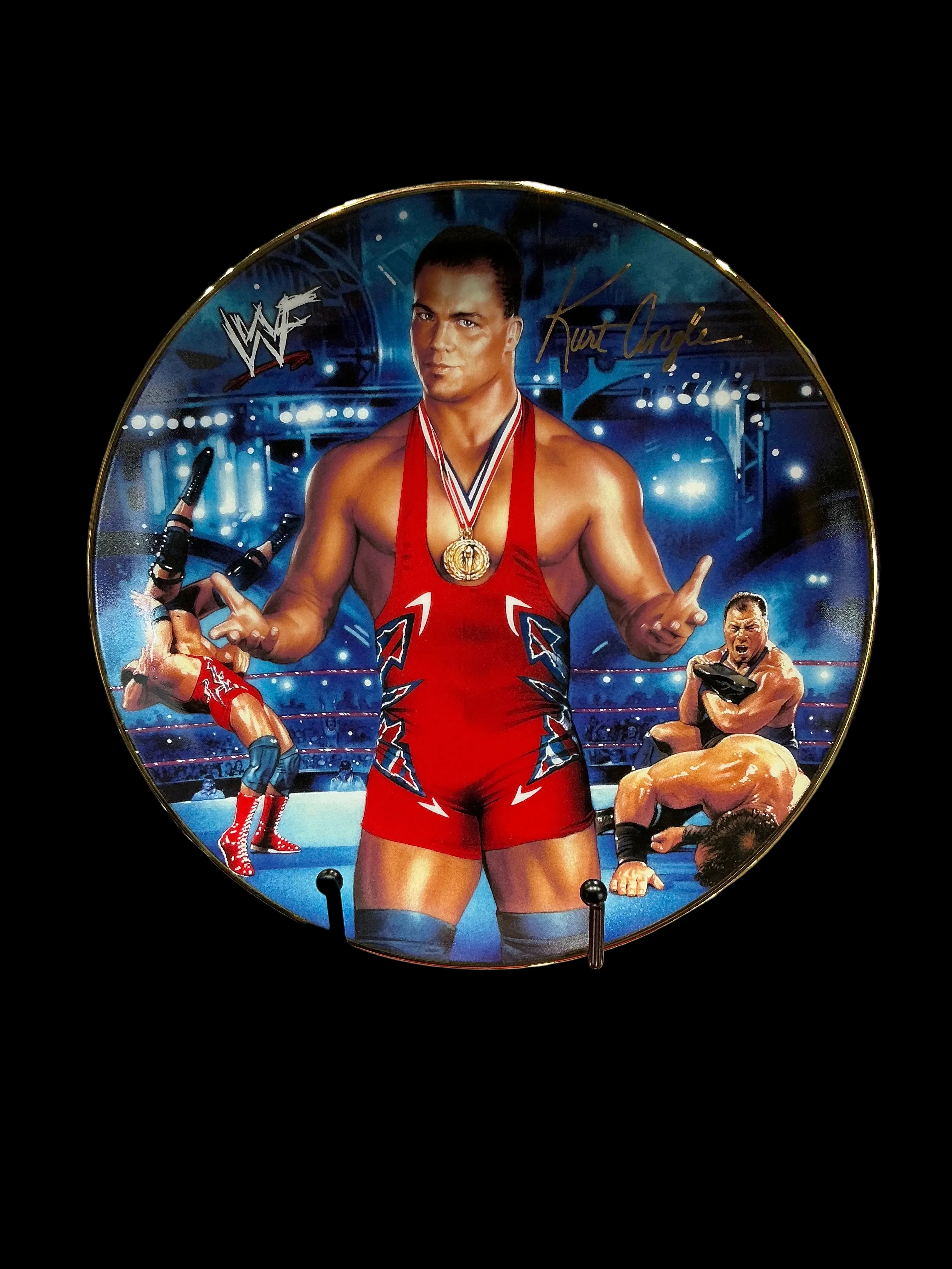 Kurt Angle Decorative Plate