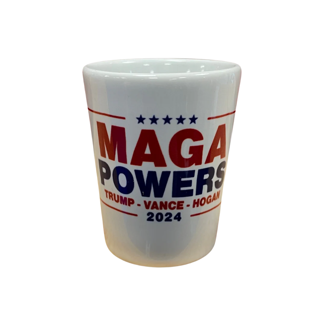 MAGA Powers Shot Glass