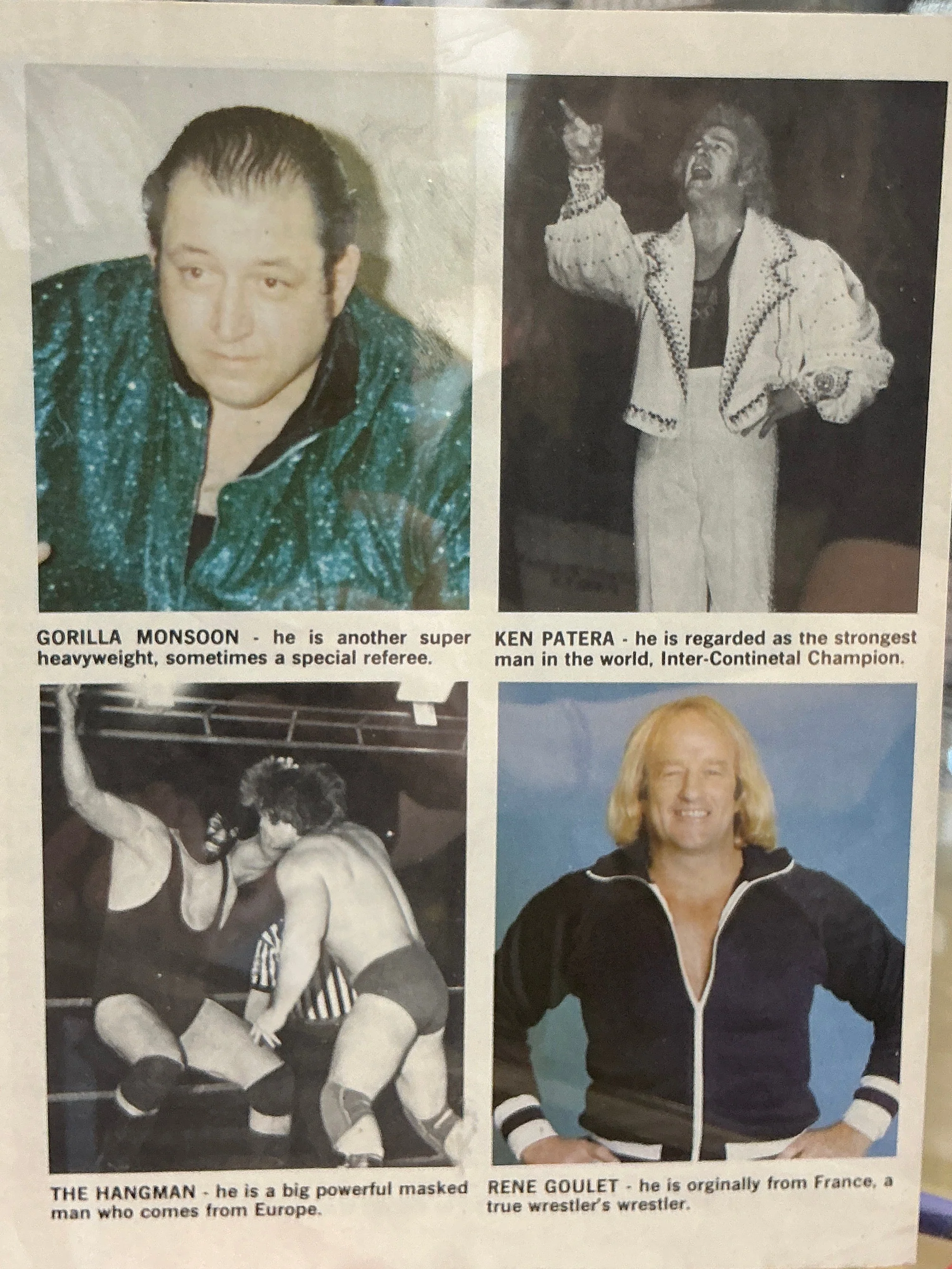 Major League Wrestling August 15, 1980 Official Souvenir Program - Image 2