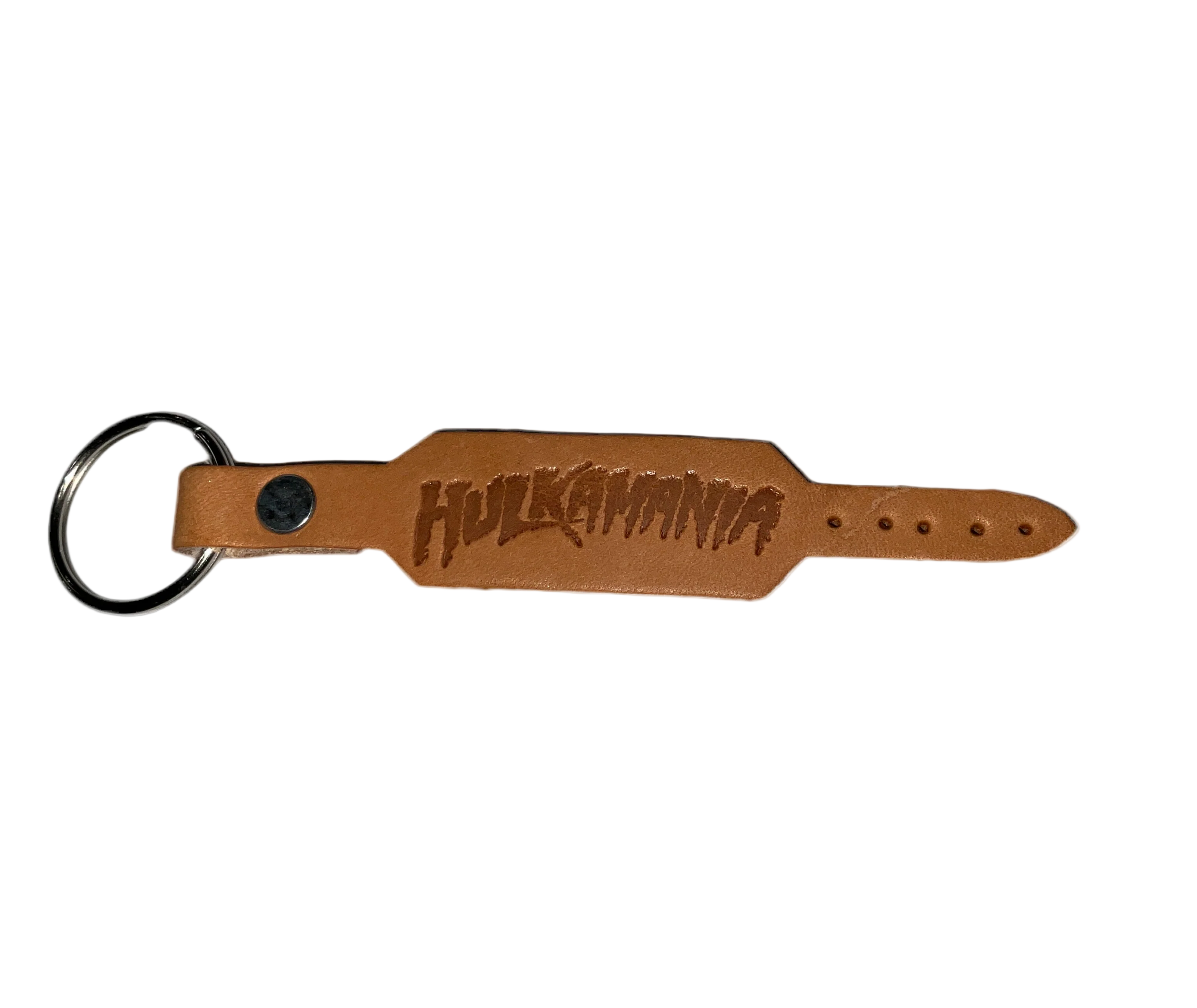 Natural Hulkamania Weight Belt Keychain