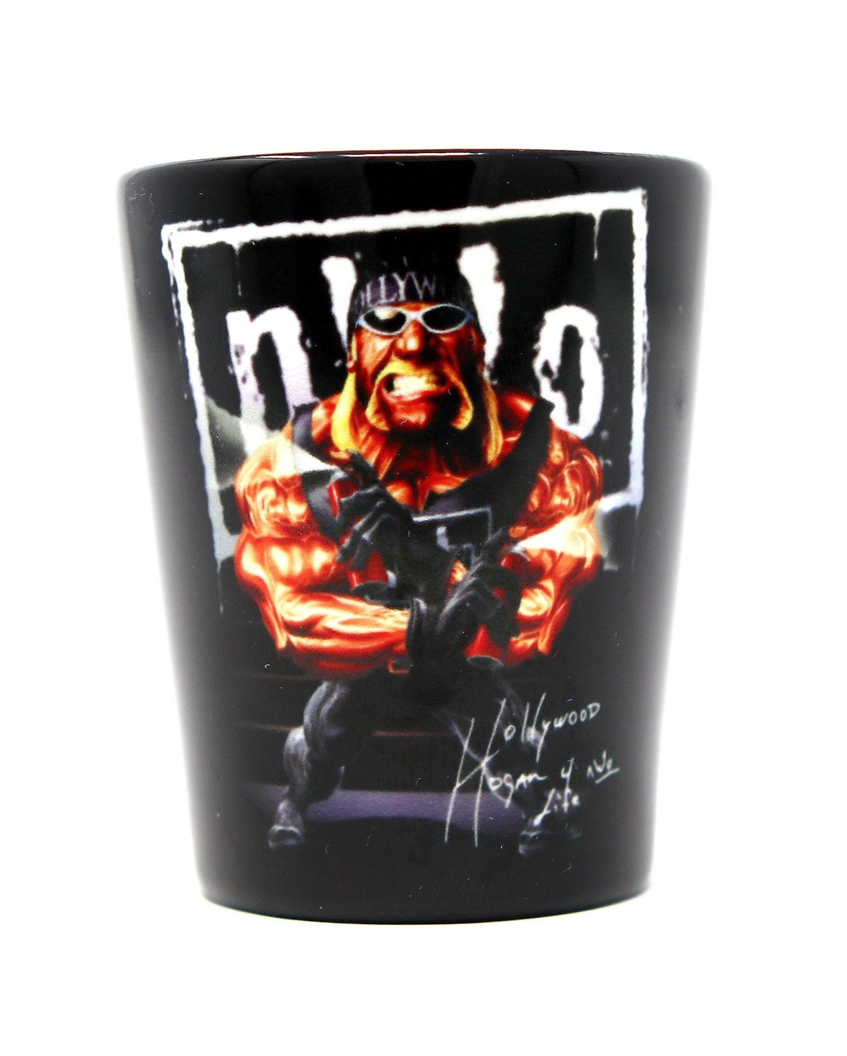 nWo Spraypaint Shot Glass
