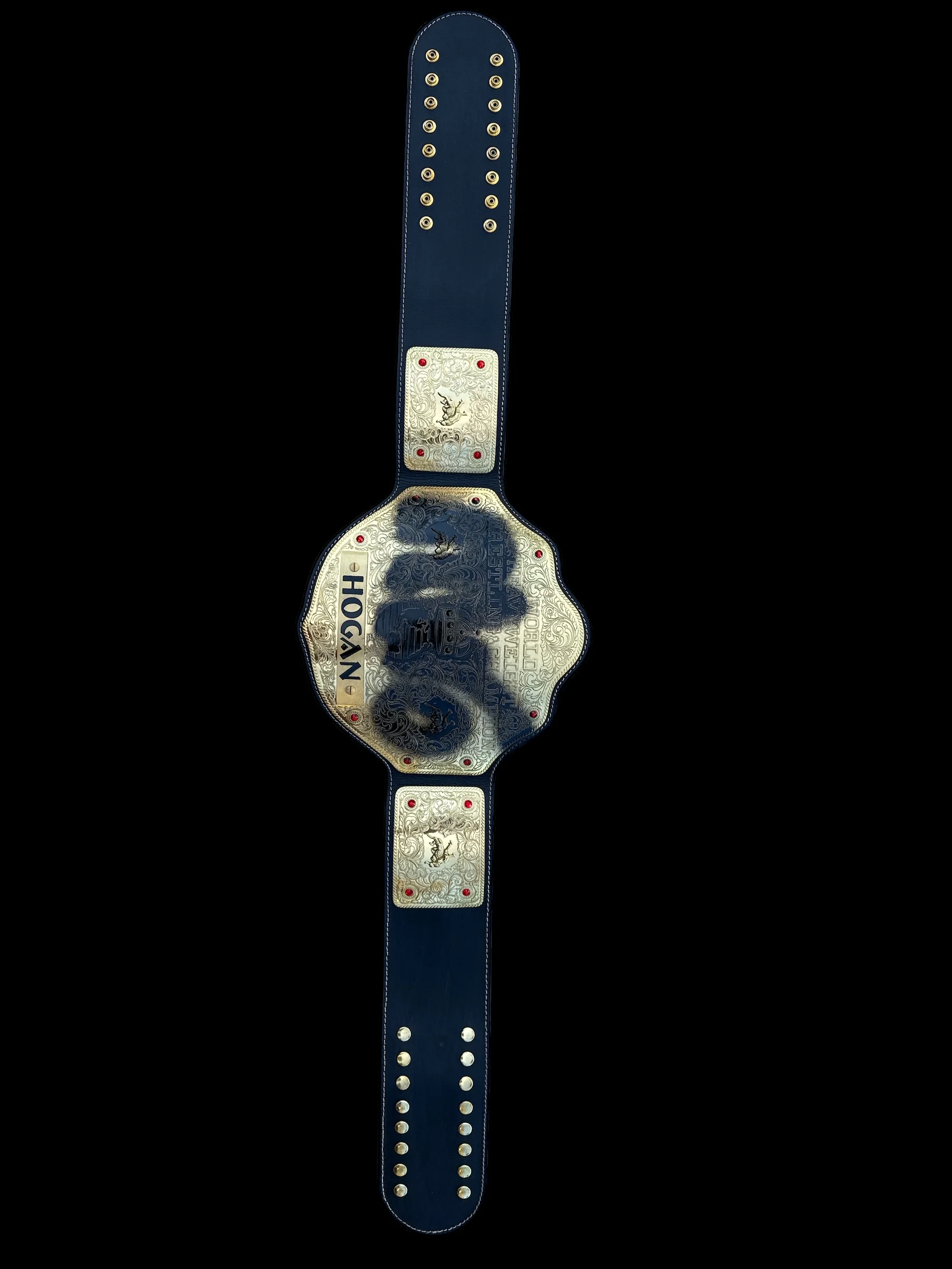 NWO Spraypaint UNSIGNED Brass Replica Belt - Image 3