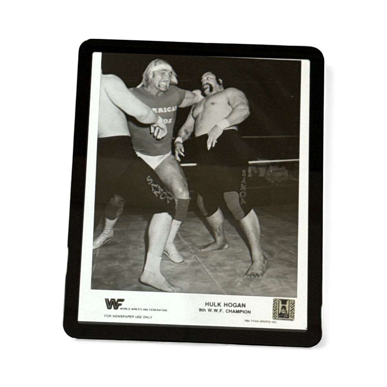 Original Promo - Hulk Hogan 9th WWF Champion 8x10 Photo