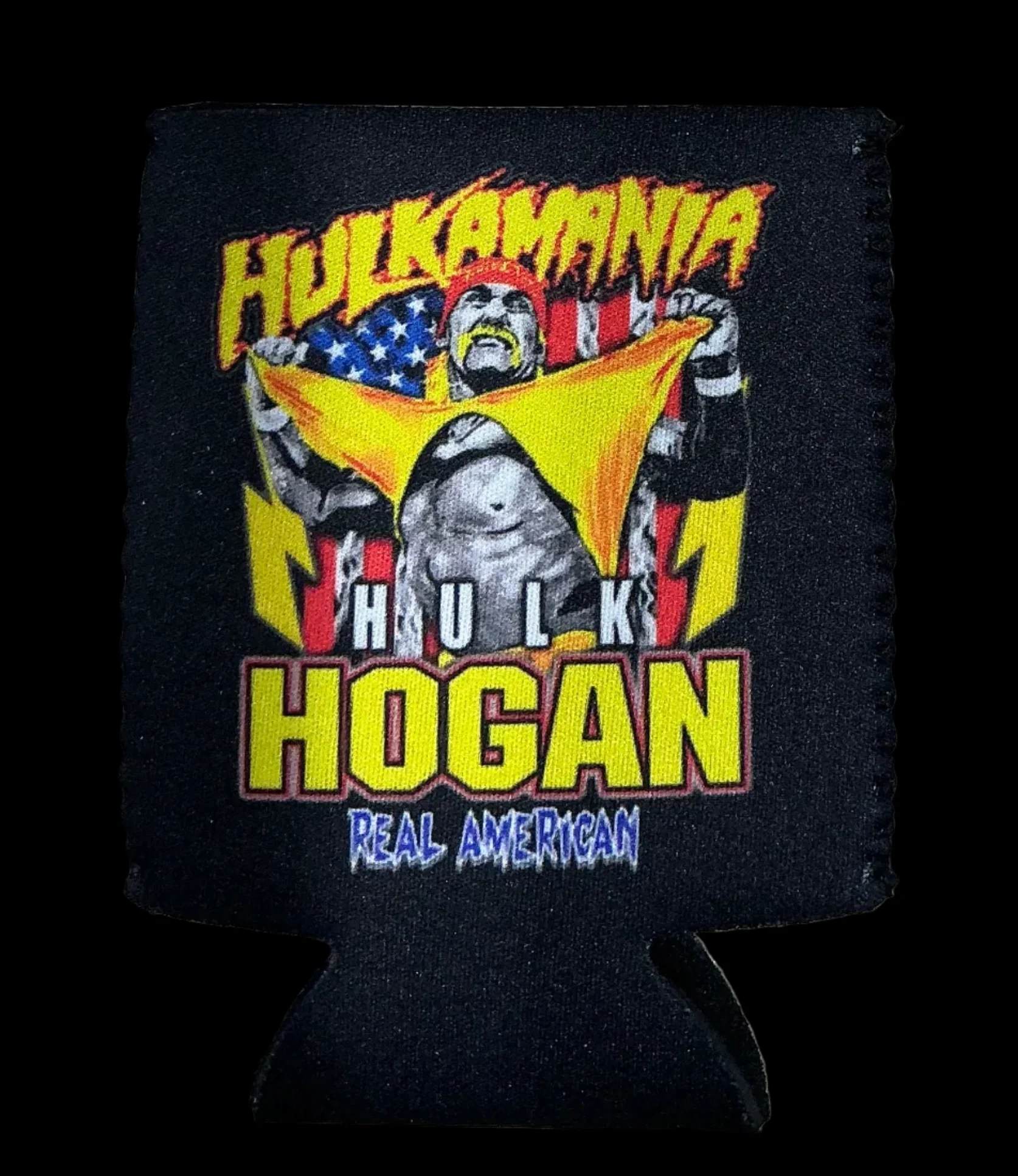 Real American Shirt Rip Can Koozie