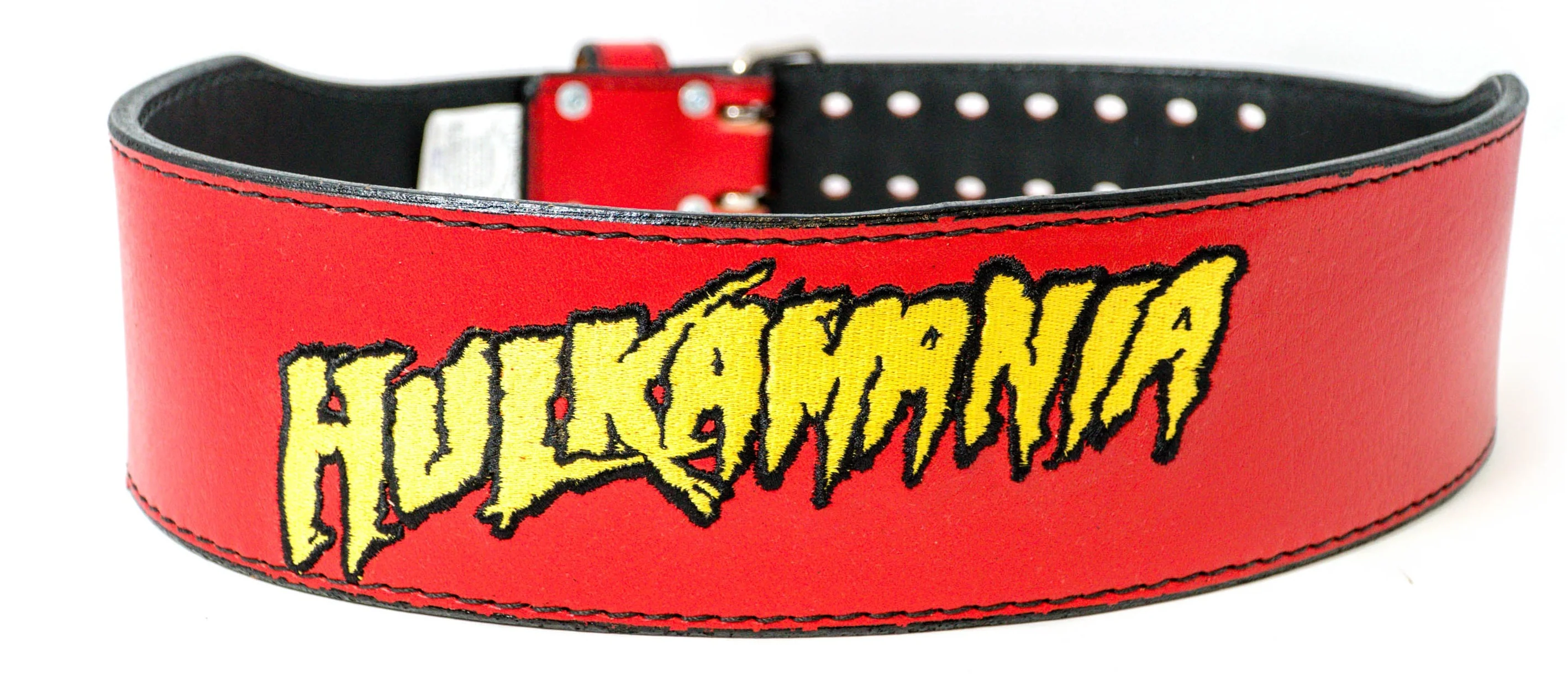 Red Hulkamania Cardillo Weight Belt