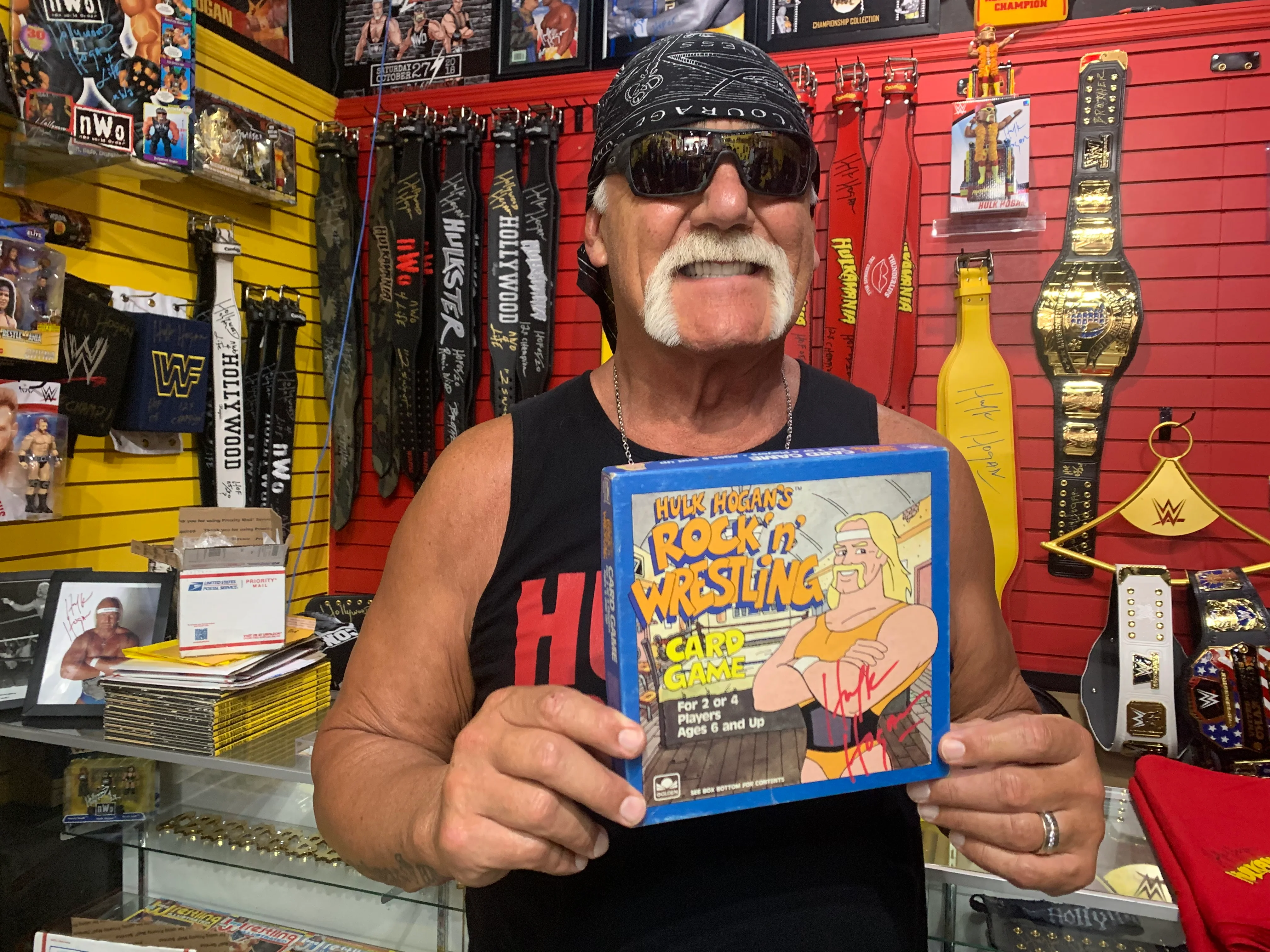 Rock n Wrestling Card Game Signed - Image 2