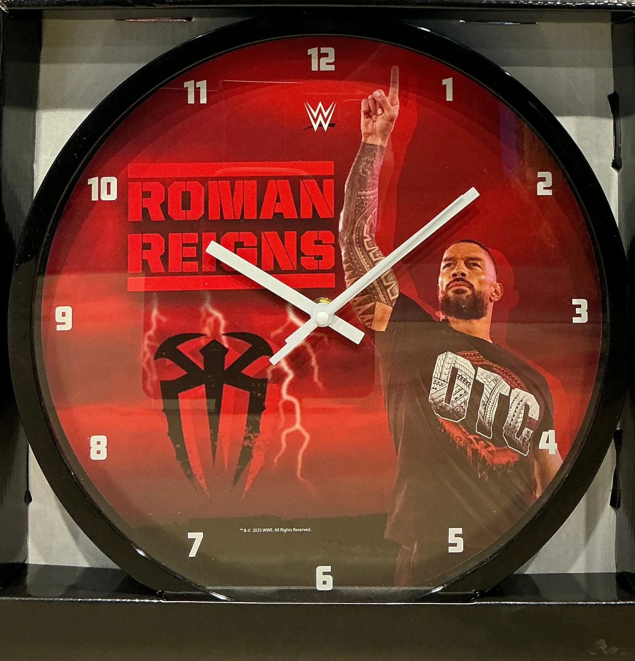 Roman Reigns Wall Clock