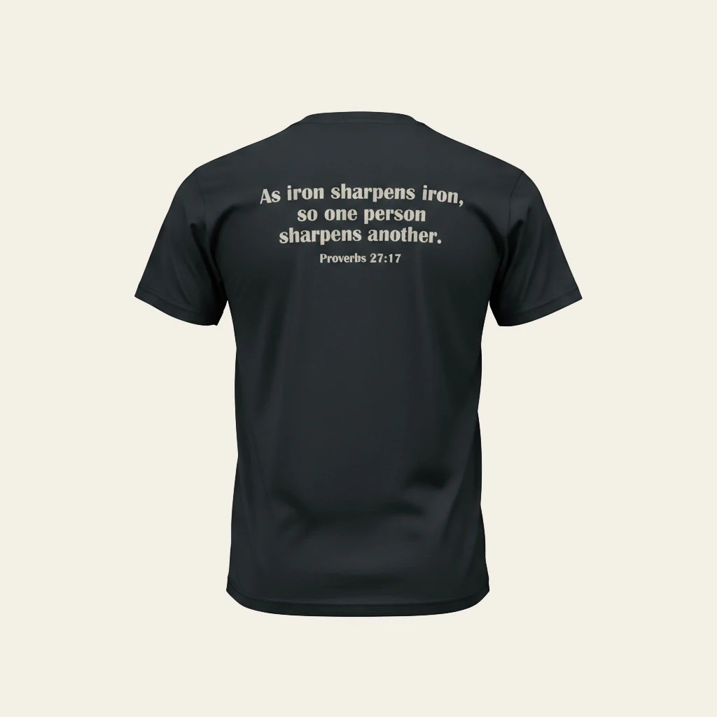Iron Sharpens Iron Adult T-Shirt - Image 6