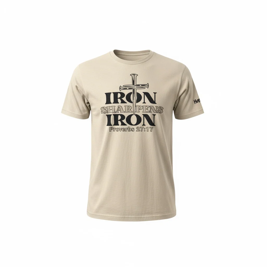 Iron Sharpens Iron Adult T-Shirt - Image 7