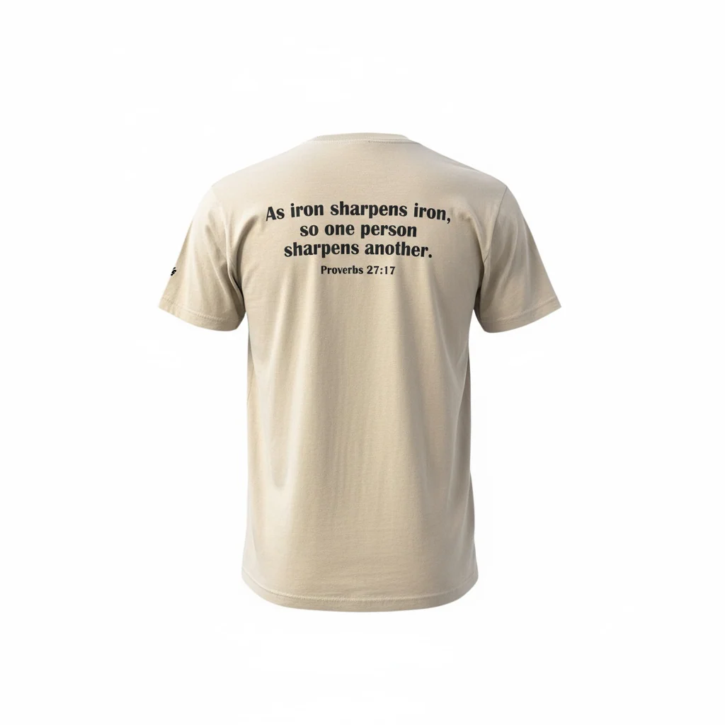 Iron Sharpens Iron Adult T-Shirt - Image 8