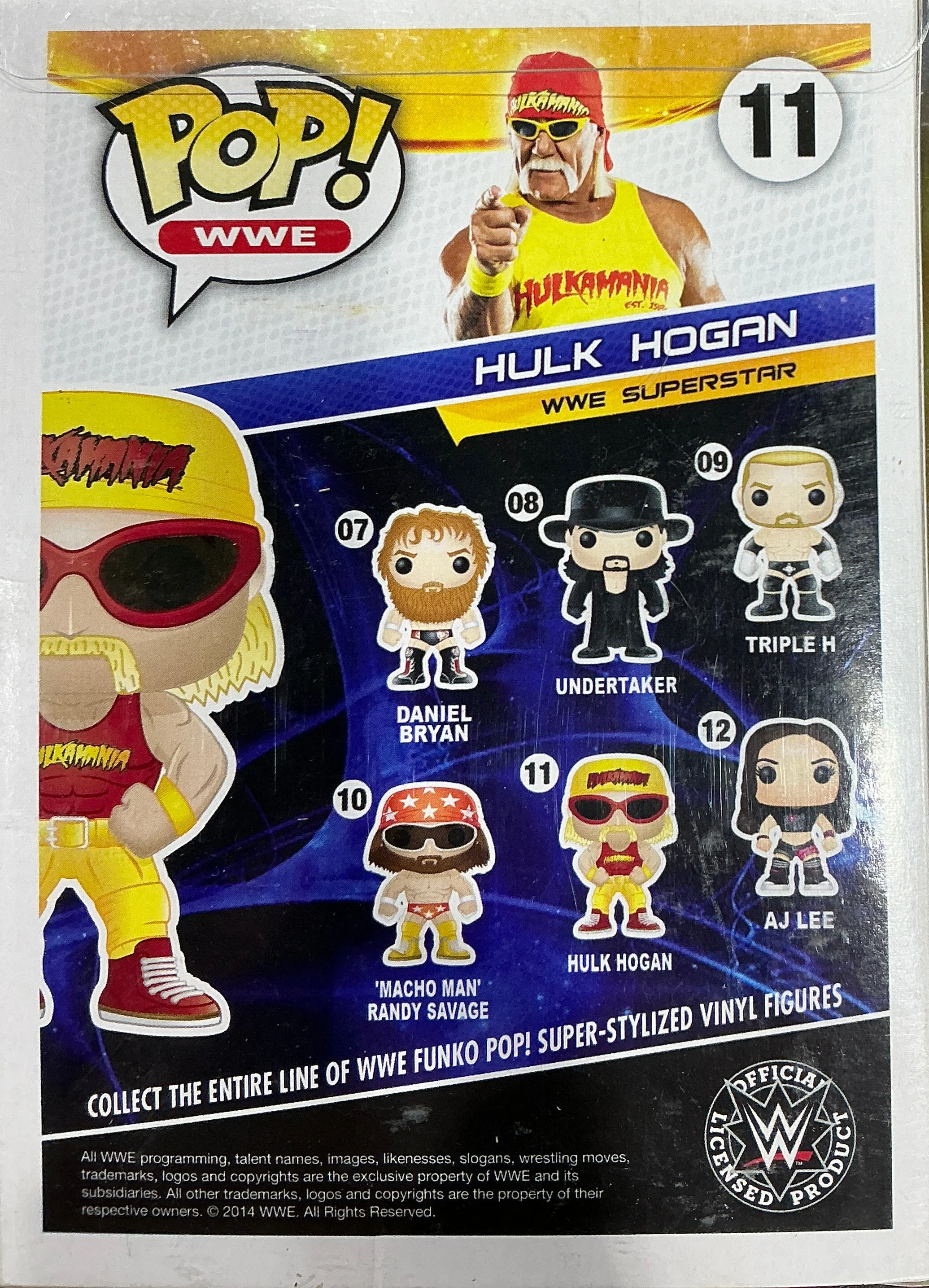 Signed Hulk Hogan Funko Pop - Image 3