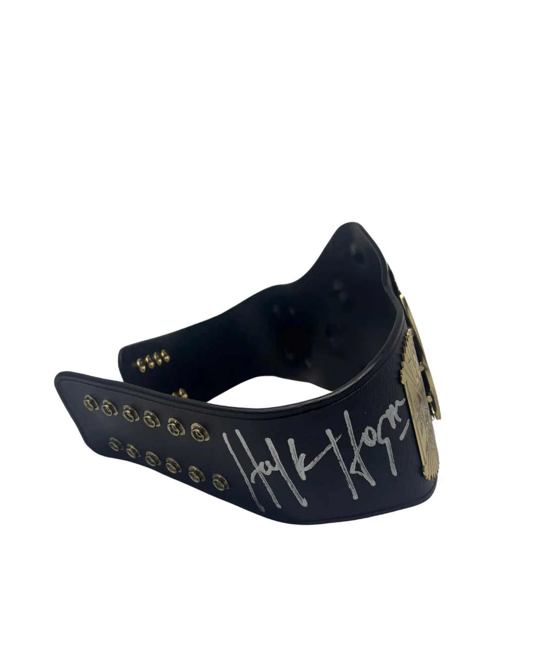 Mini Winged Eagle Replica Title Belt Hulk Signed - Image 2