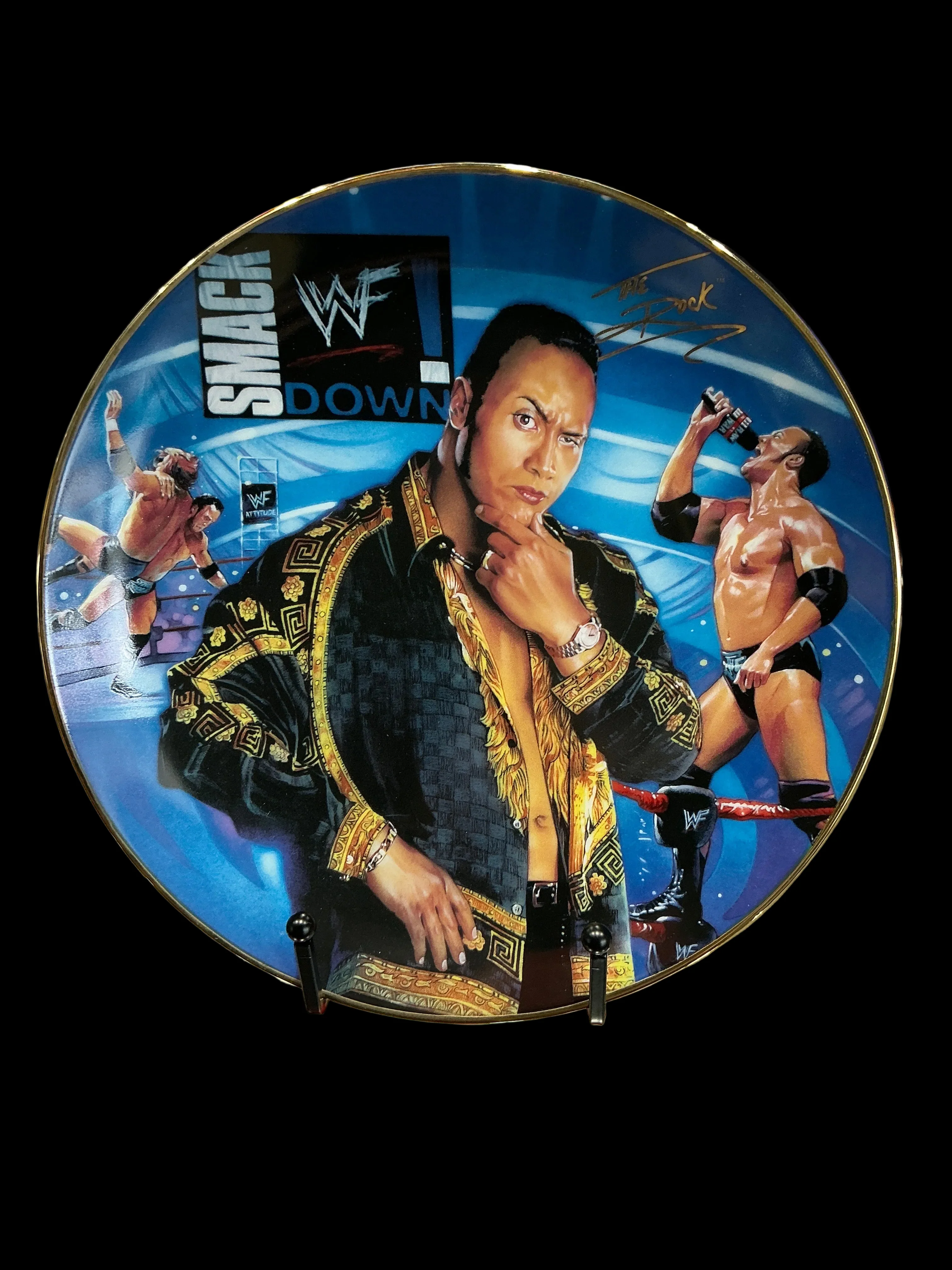 The Rock Decorative Plate