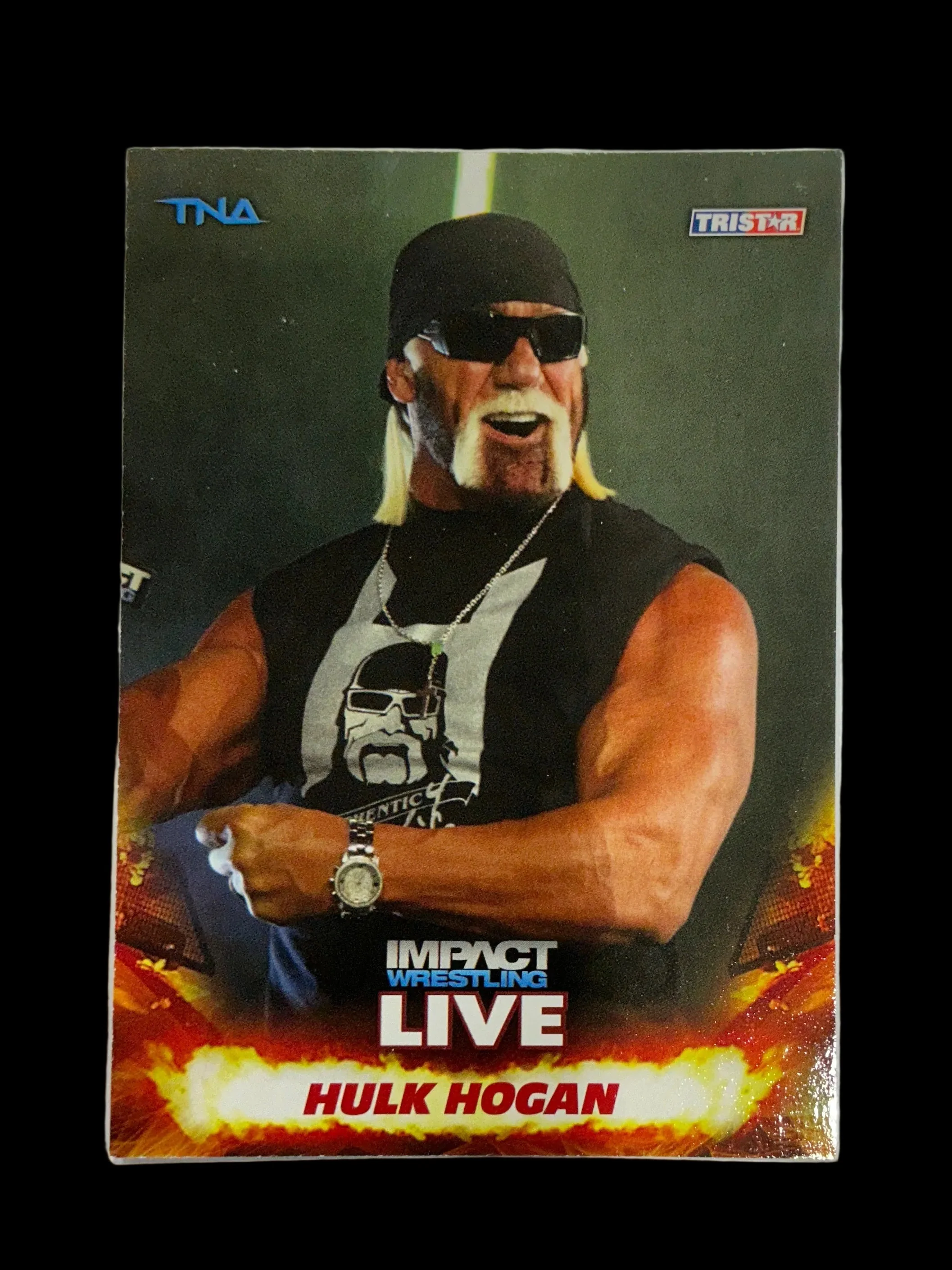 TNA Tristar Impact Wrestling Live Hulk Hogan #1 Trading Card