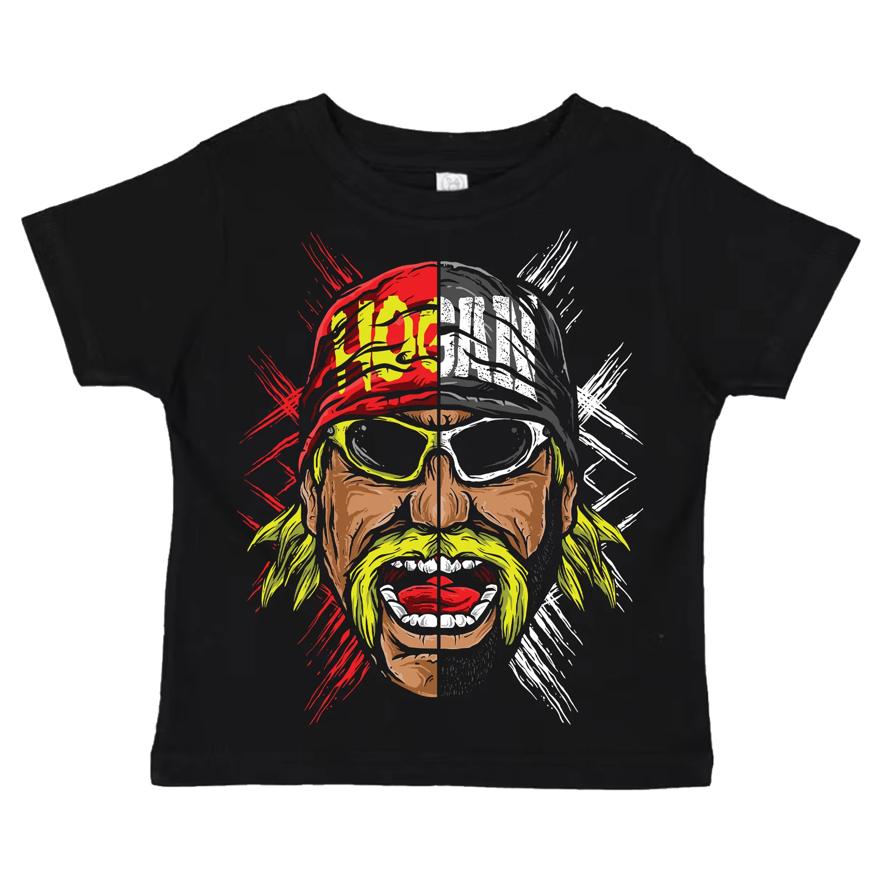 Splitface Artwork Toddler T-Shirt