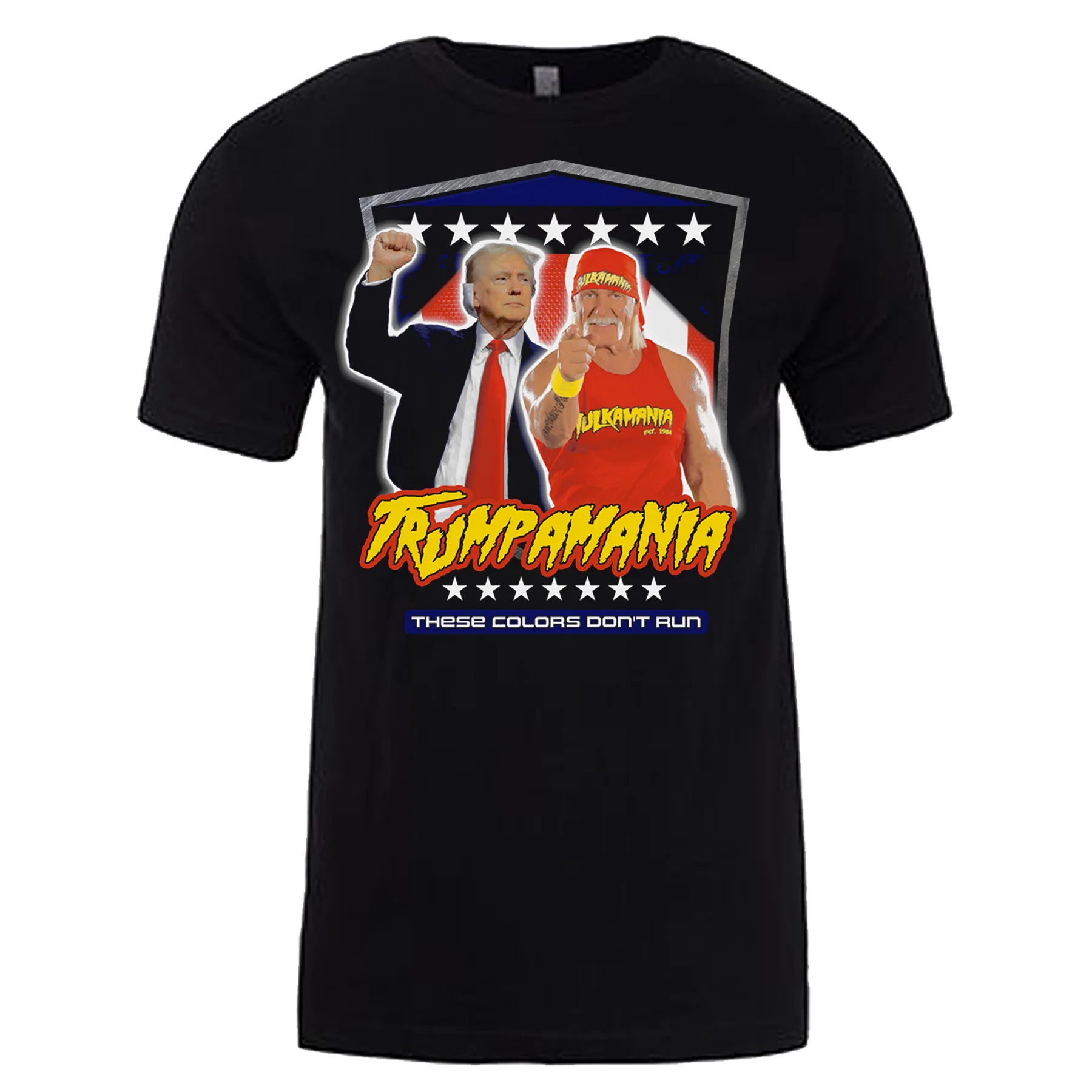 Trumpamania Shield Adult T-Shirt