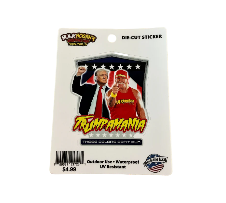 Trumpamania Shield Sticker