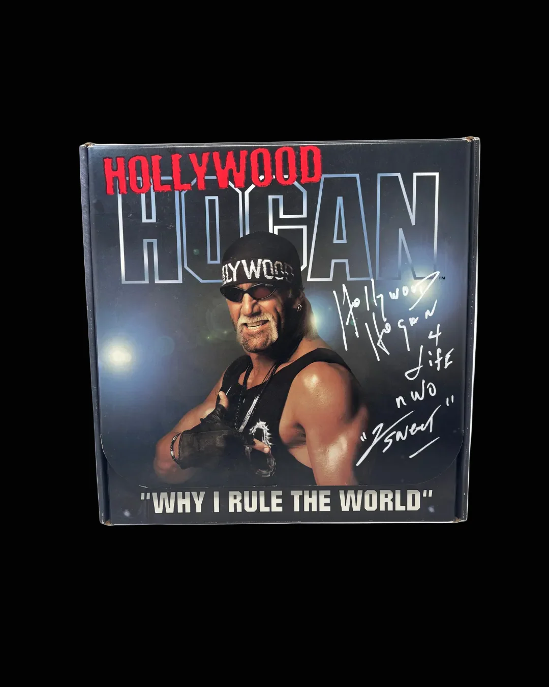 WCW: Hollywood Hogan “Why I Rule the World” Plush and VHS