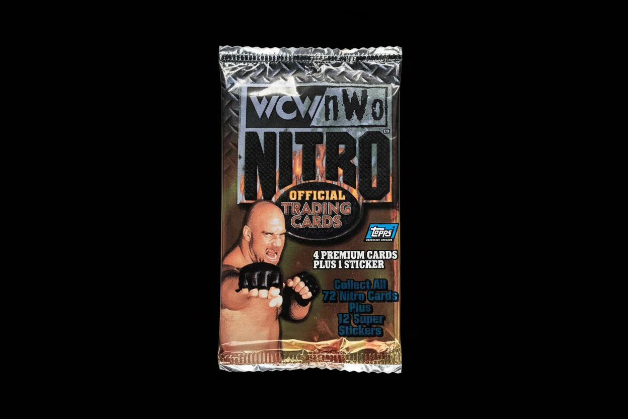 WCW/nWo Nitro Official Trading Cards-Sealed Pack - Image 2