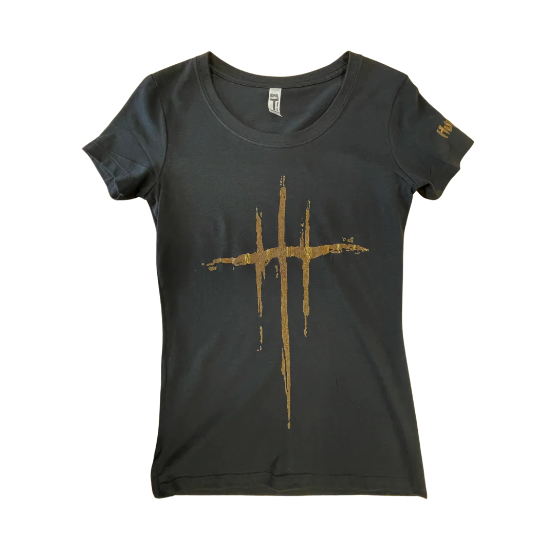 Gold Foil John 3:16 Women's T-Shirt